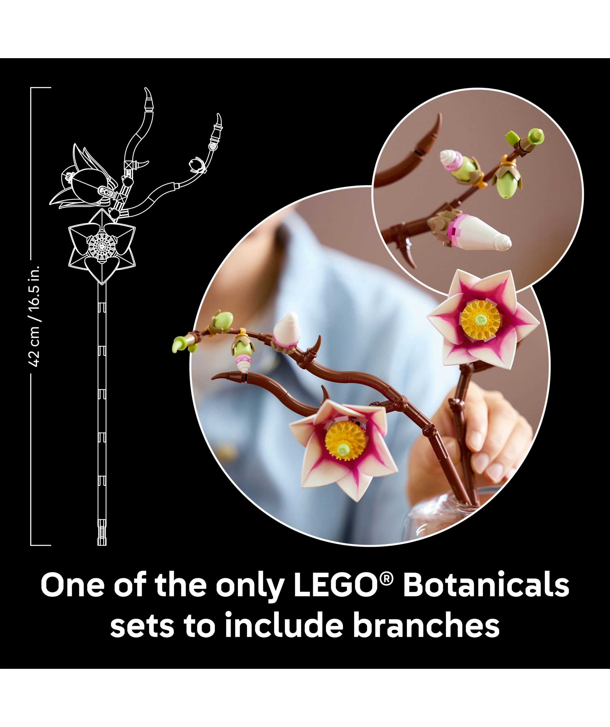 7 LEGO Botanicals Magnolia Branches 11510, 7 of 10