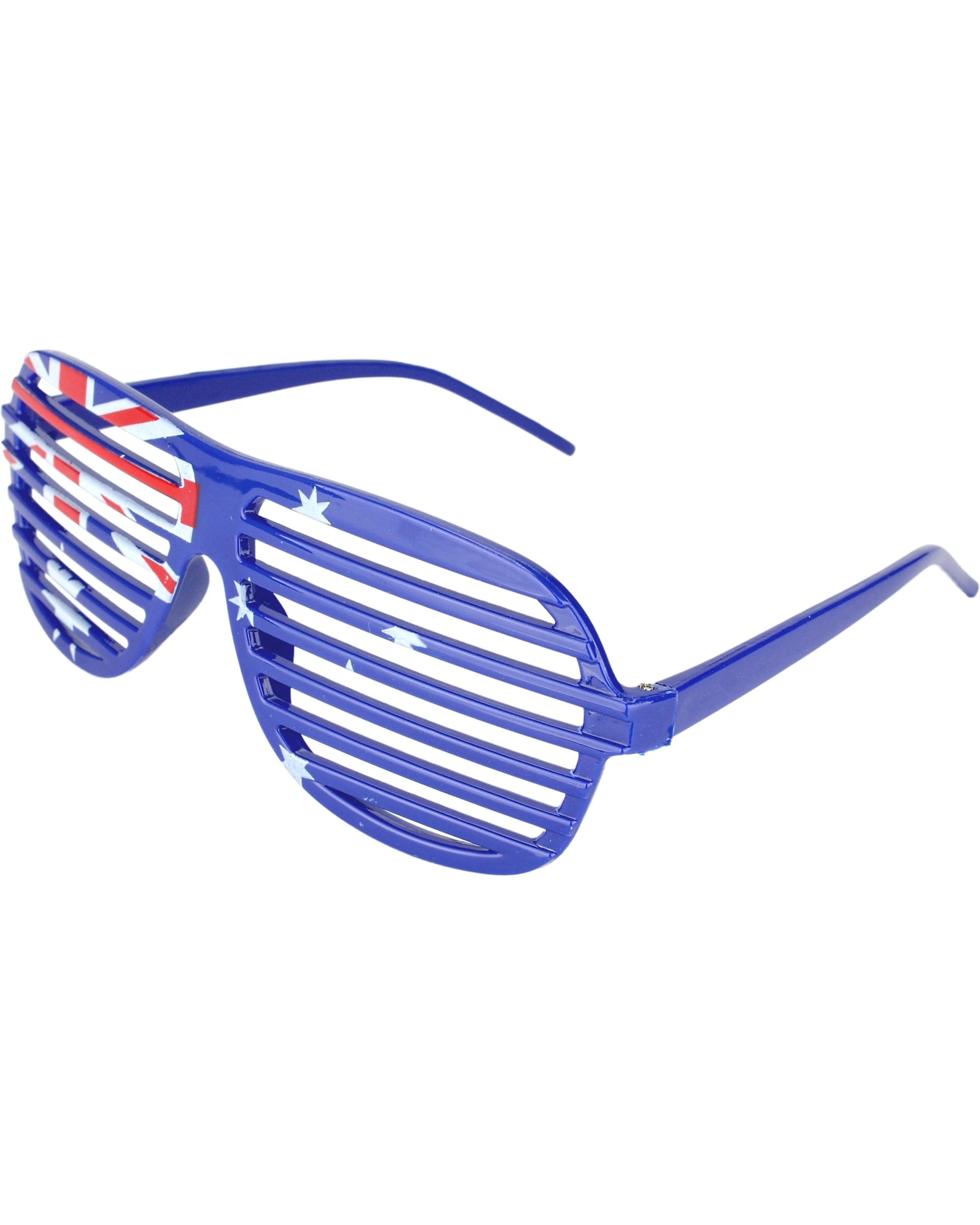 2 JD Party Aussie Shutter Shade Glasses - Blue, 2 of 2