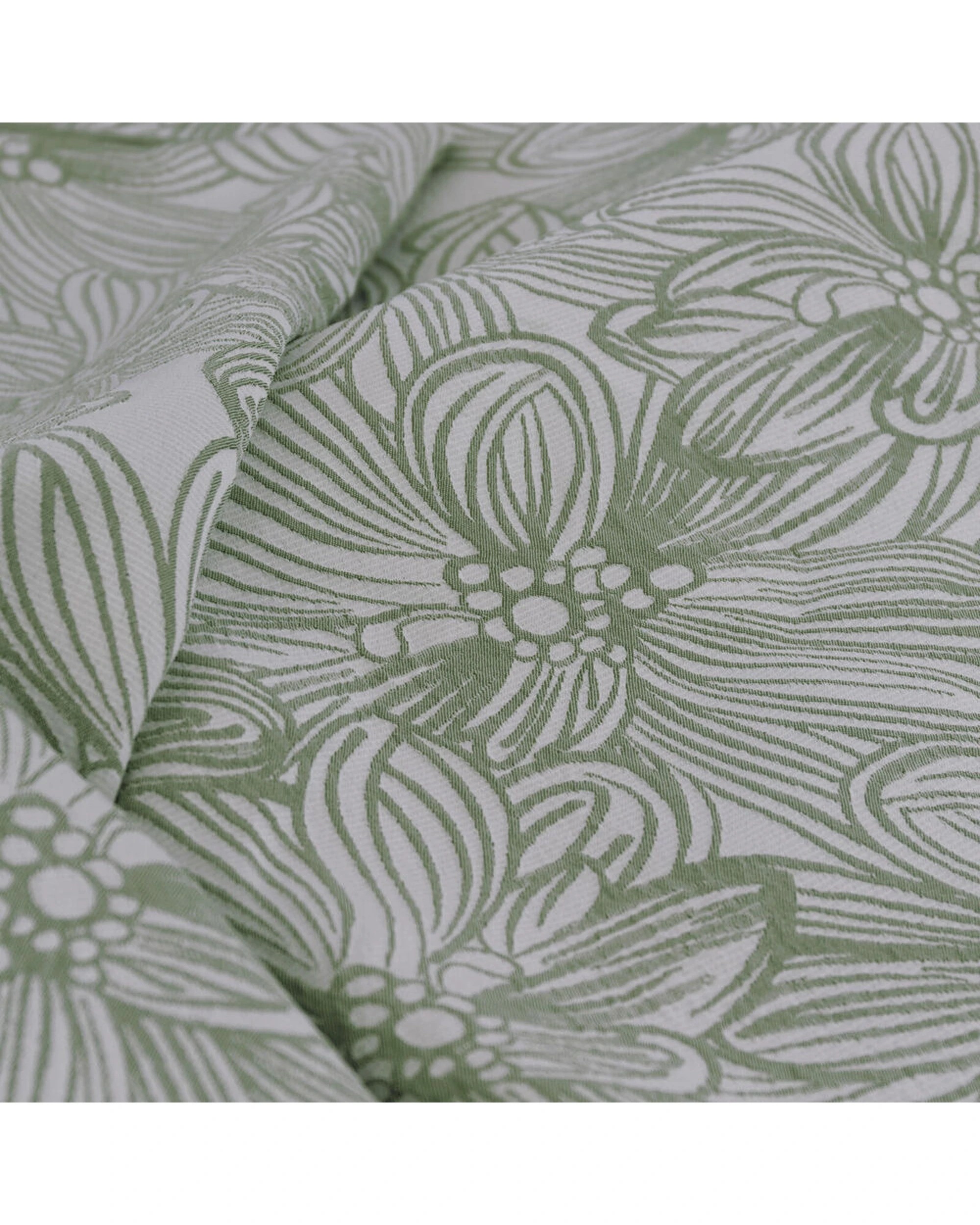 1 Ardor Boudoir Queen Avena Quilt Cover With Pillowcase Set - Green, 1 of 1
