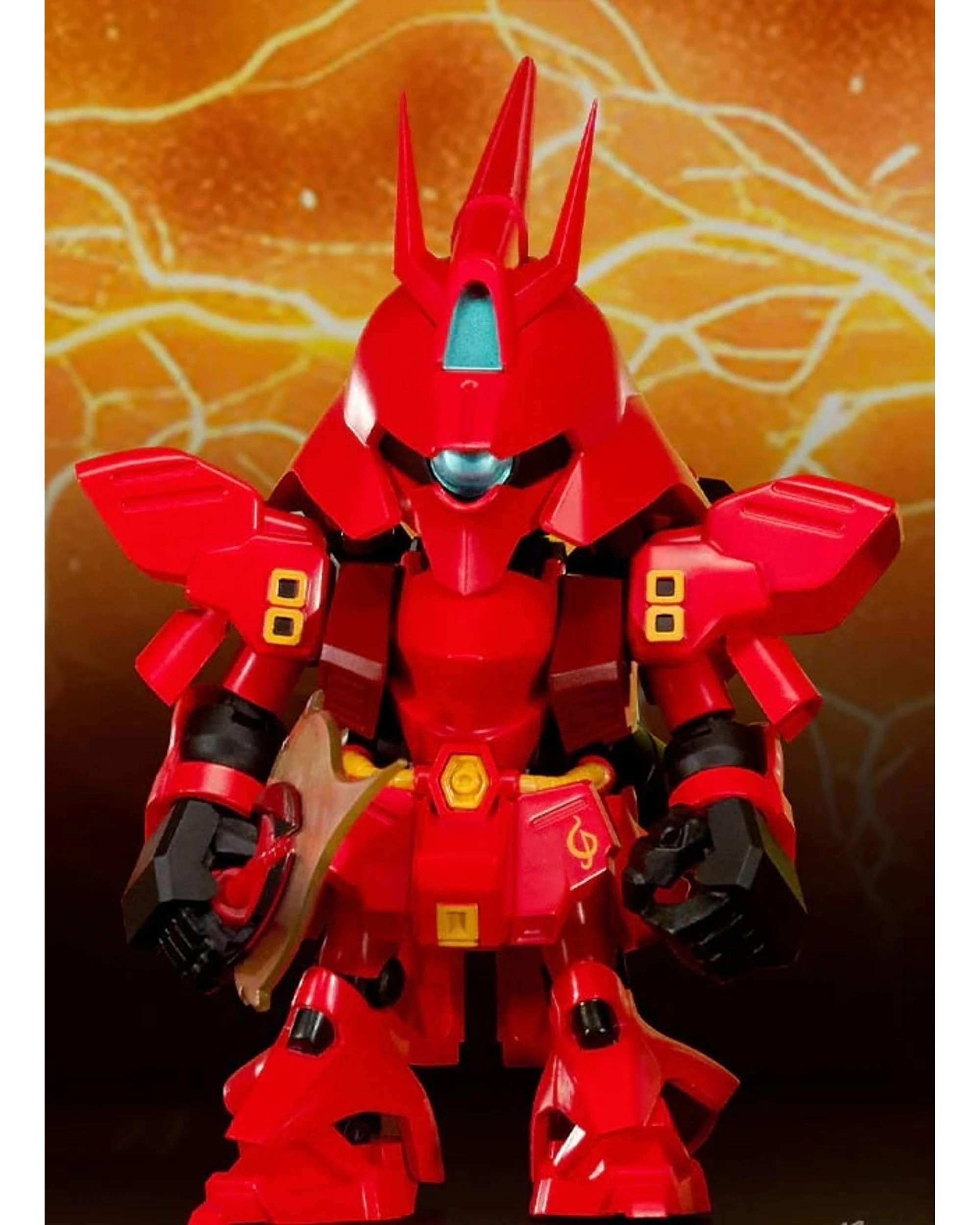 9 Bandai Shokugan QMSV Mini MSN-04 Sazabi Figure Blind Box, 9 of 10