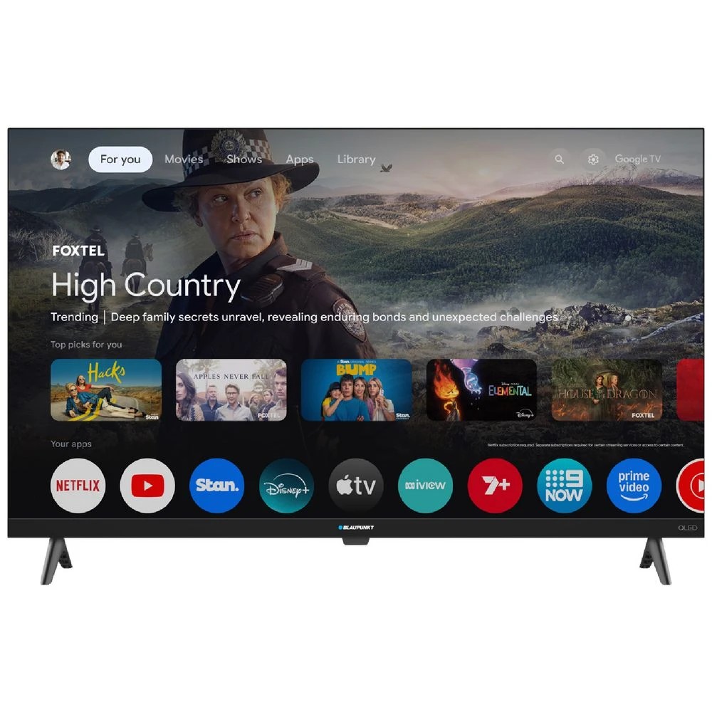 1 Blaupunkt 32" FHD QLED Google TV, 1 of 5