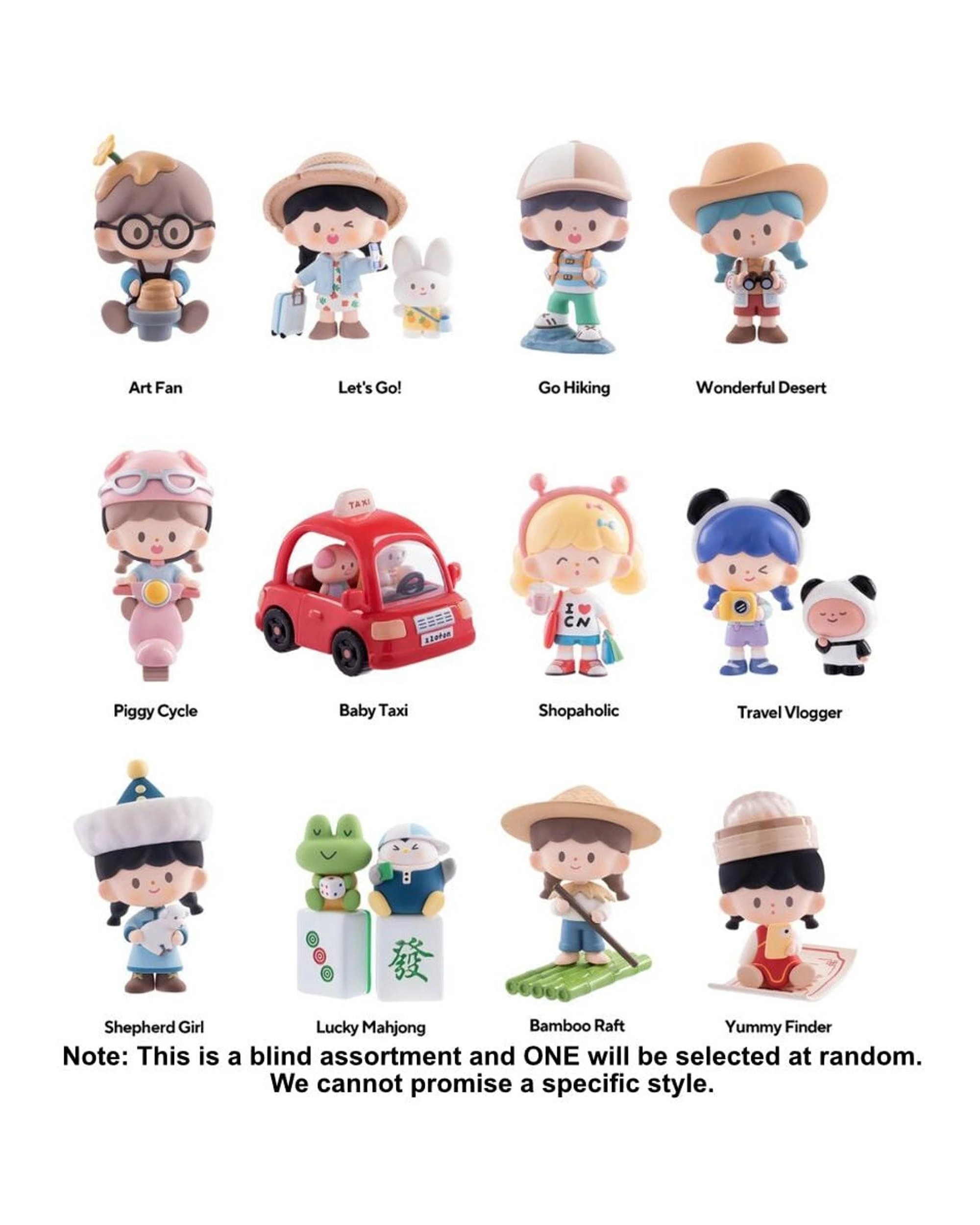 3 Finding Unicorn zZoton Travel Together Series Blind Box, 3 of 10