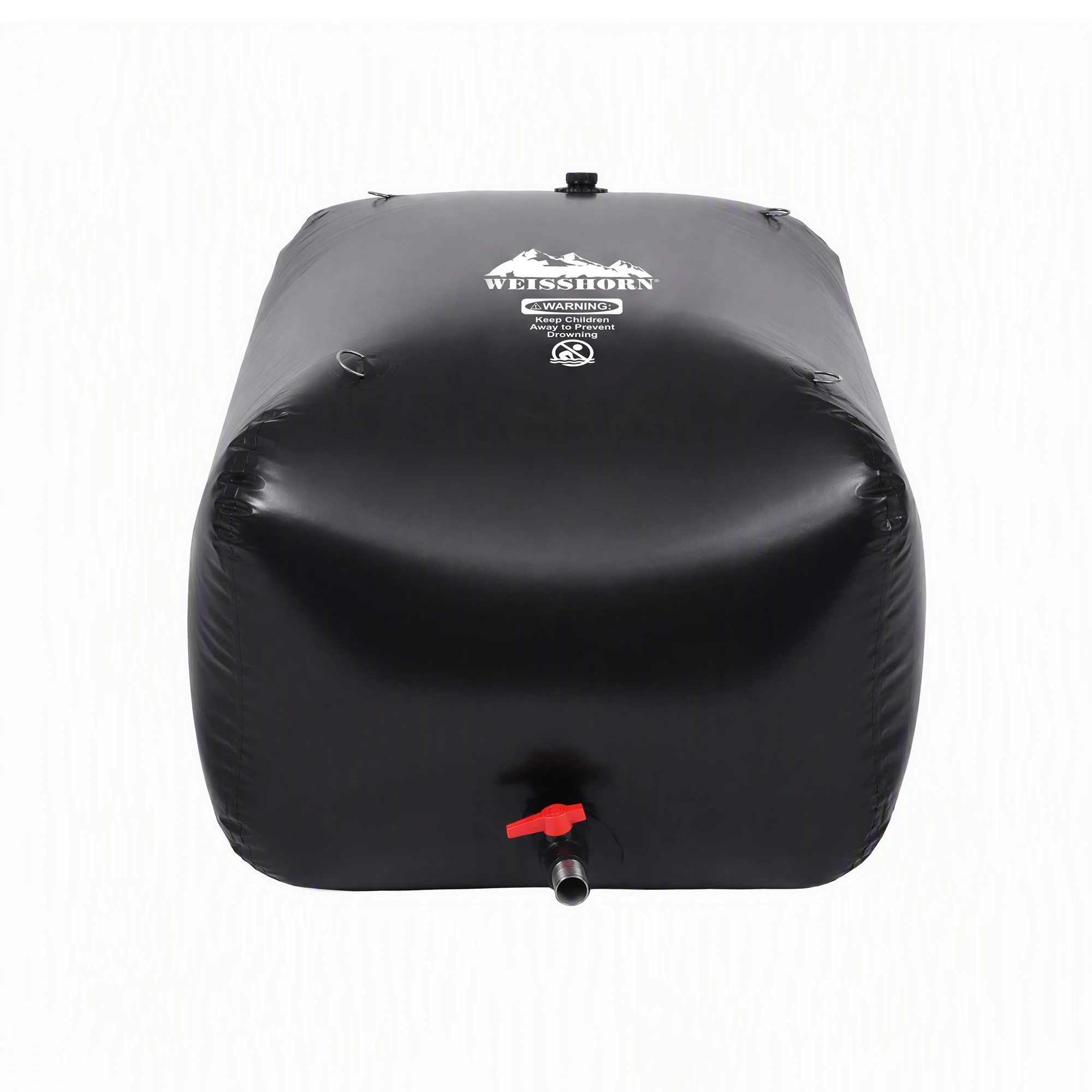 3 Weisshorn 1000L Water Bladder Bag Portable Large Storage Tank Container Camping Outdoor - Black, 3 of 9