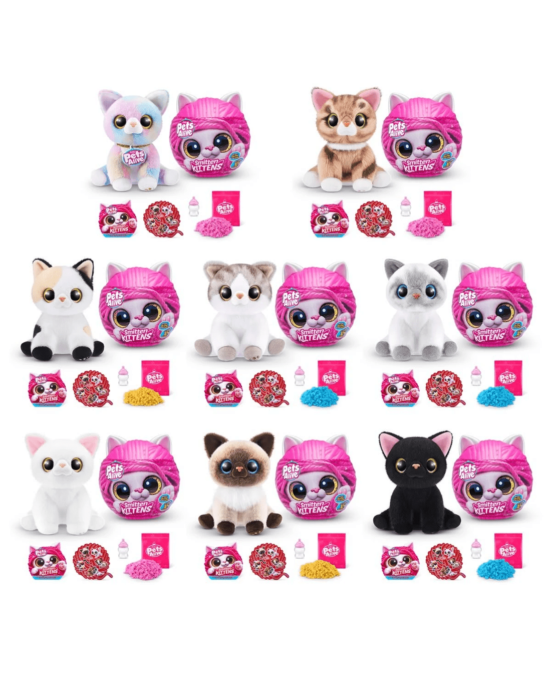 1 Zuru Pets Alive Smitten Kittens Toy - Assorted, 1 of 10