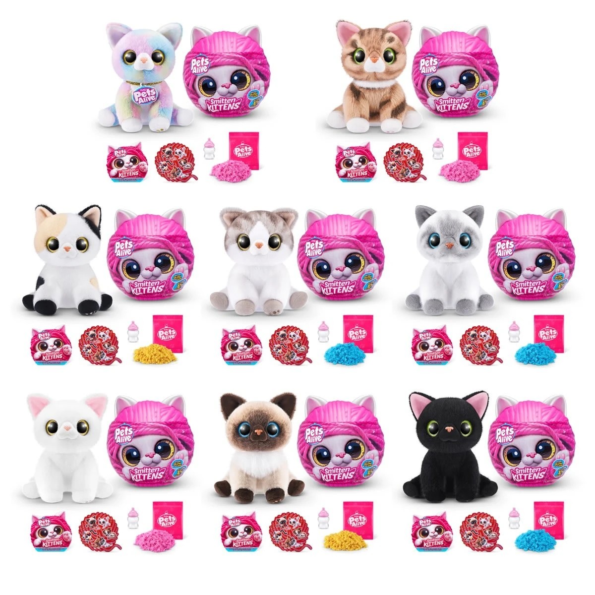 1 Zuru Pets Alive Smitten Kittens Toy - Assorted, 1 of 10