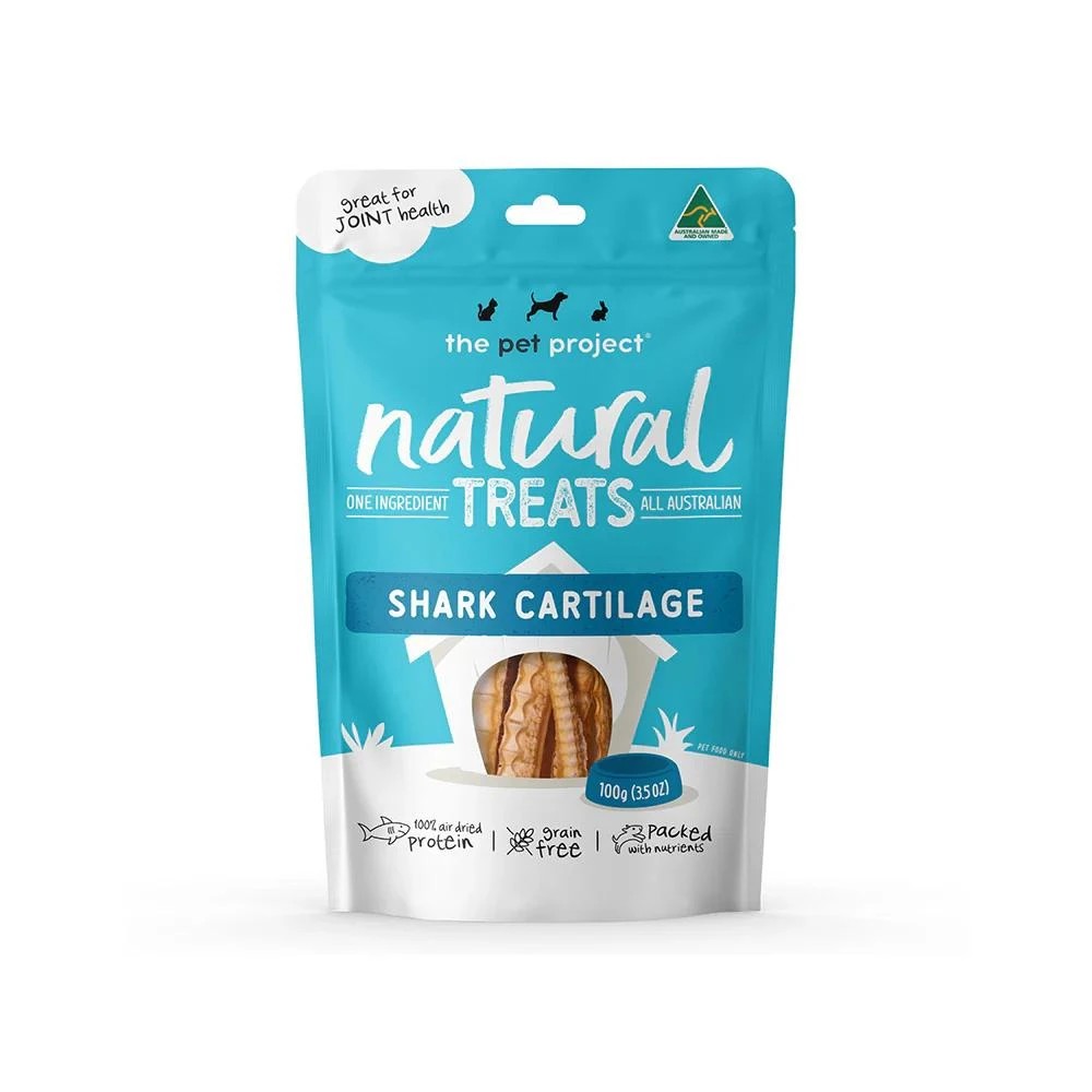1 The Pet Project Shark Cartilage Air Dried Dog Treats 100g, 1 of 1