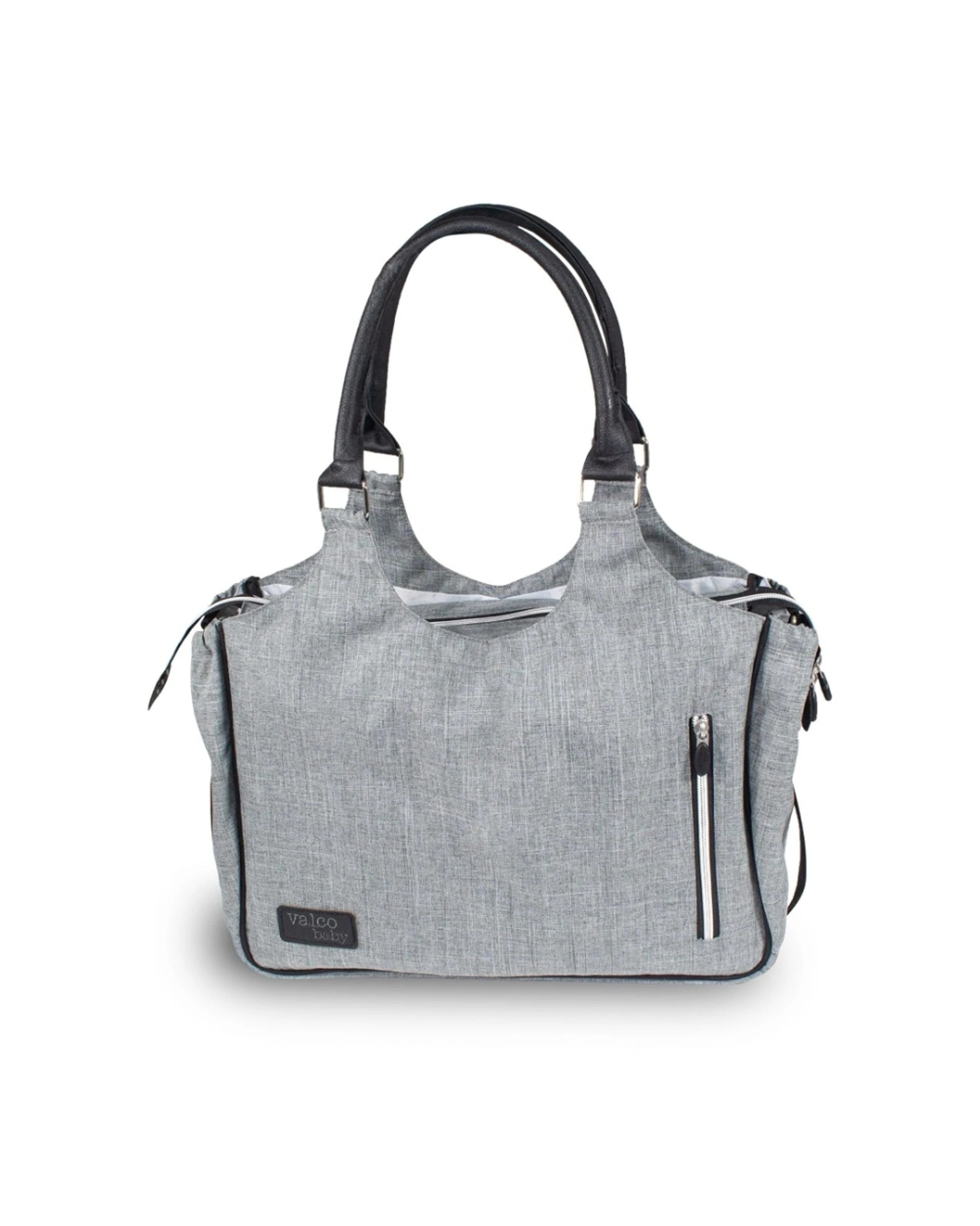 1 Valcobaby Stroller Nappy Bag With Changing Pad Insulated Bottle Case - Grey, 1 of 9
