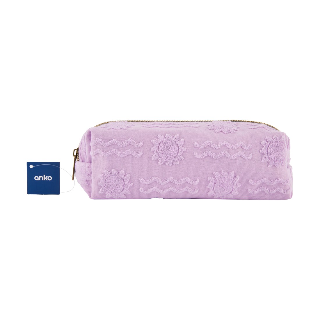 6 Barrel Towel Pencil Case - Purple, 6 of 6