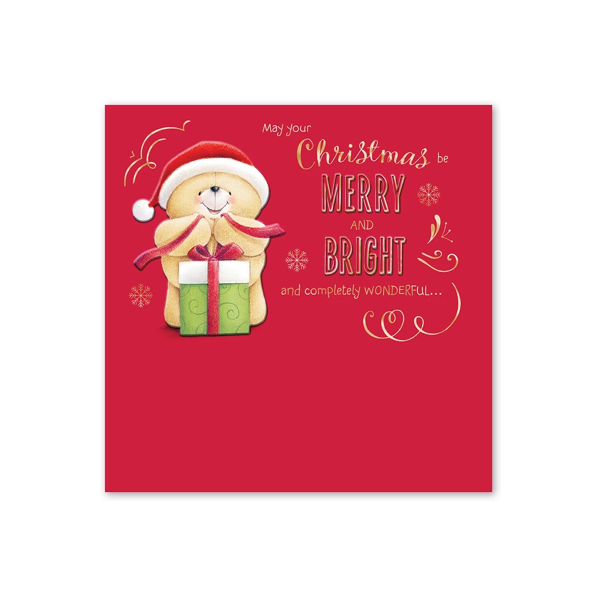 3 Hallmark Christmas Card - Merry and Bright, 3 of 3