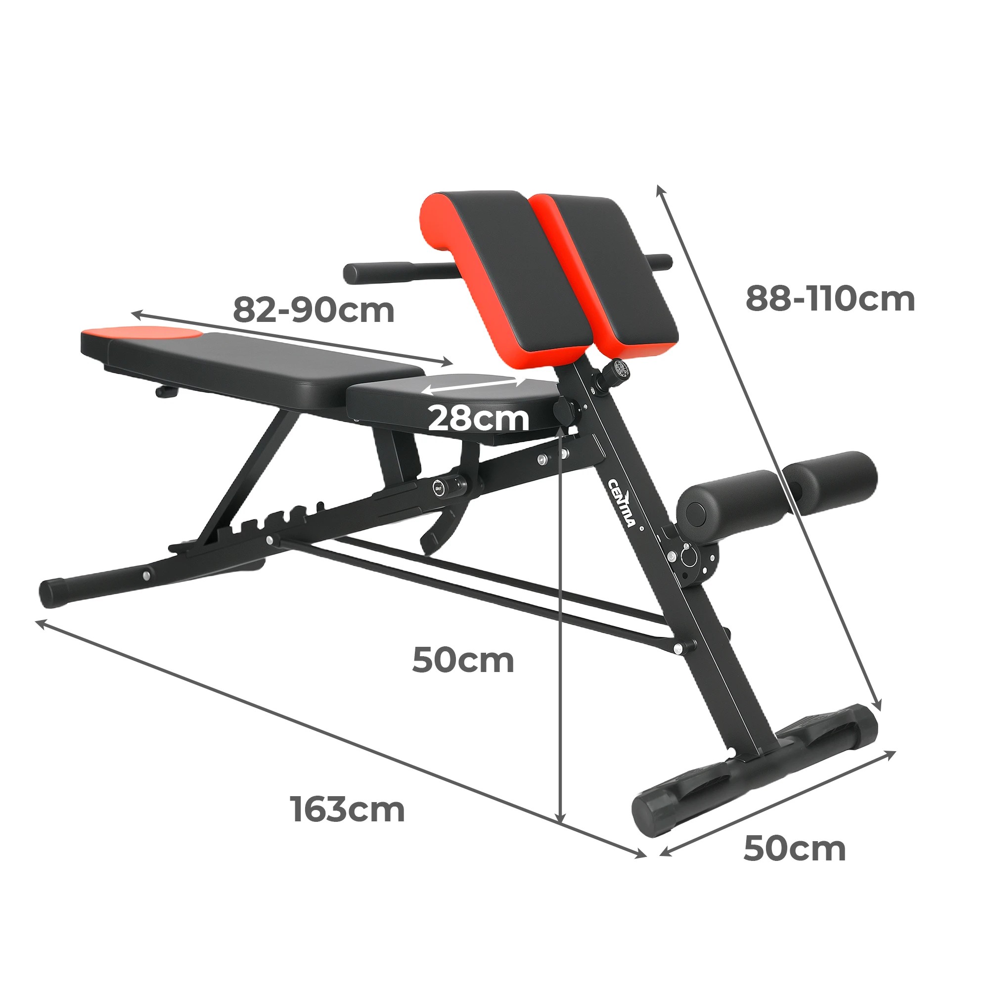 3 Centra Adjustable Weight Bench Full Body Workout Multi-Purpose Strength Traini, 3 of 9