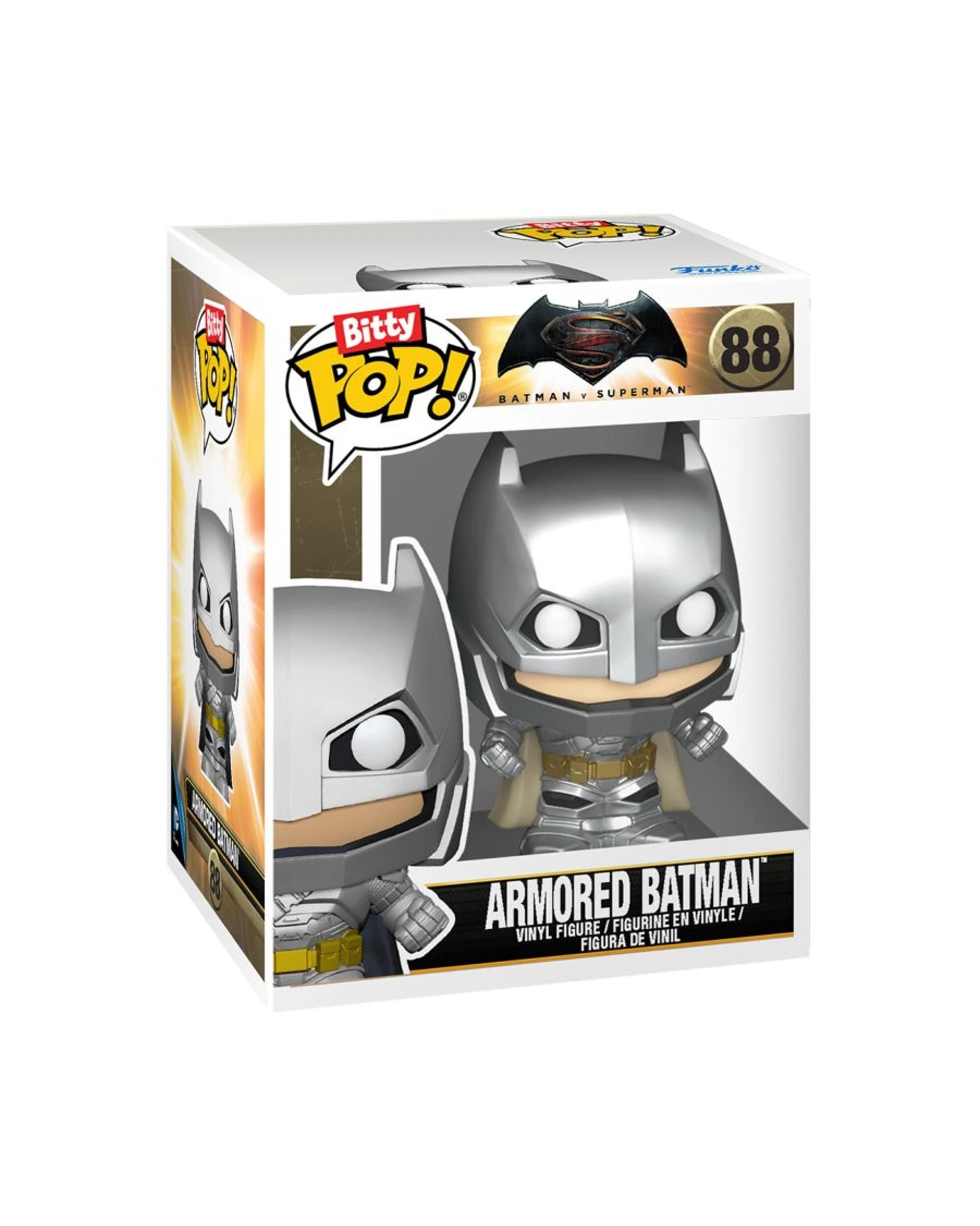 3 Batman Batman V Superman Armoured Batman with Batmobile Bitty Ride Funko POP! Vinyl, 3 of 6