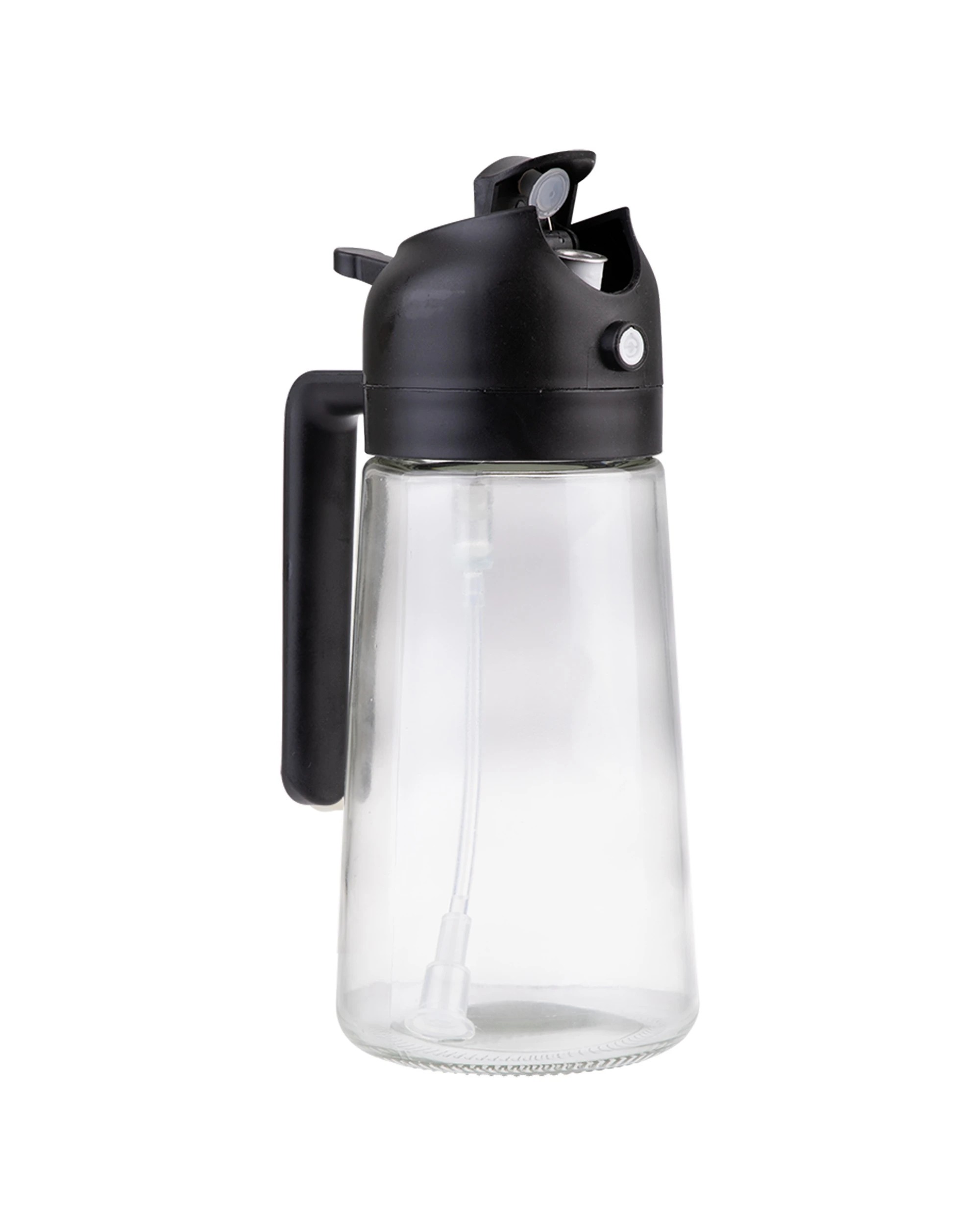 3 Appetito Dual Function Oil Sprayer And Pourer Dispenser Kitchen Gadget - Black, 3 of 7
