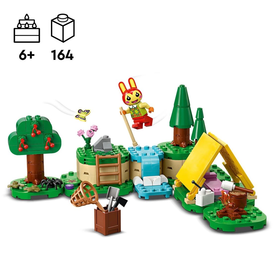 10 LEGO Animal Crossing Bunnie's Outdoor Activities 77047, 10 of 11