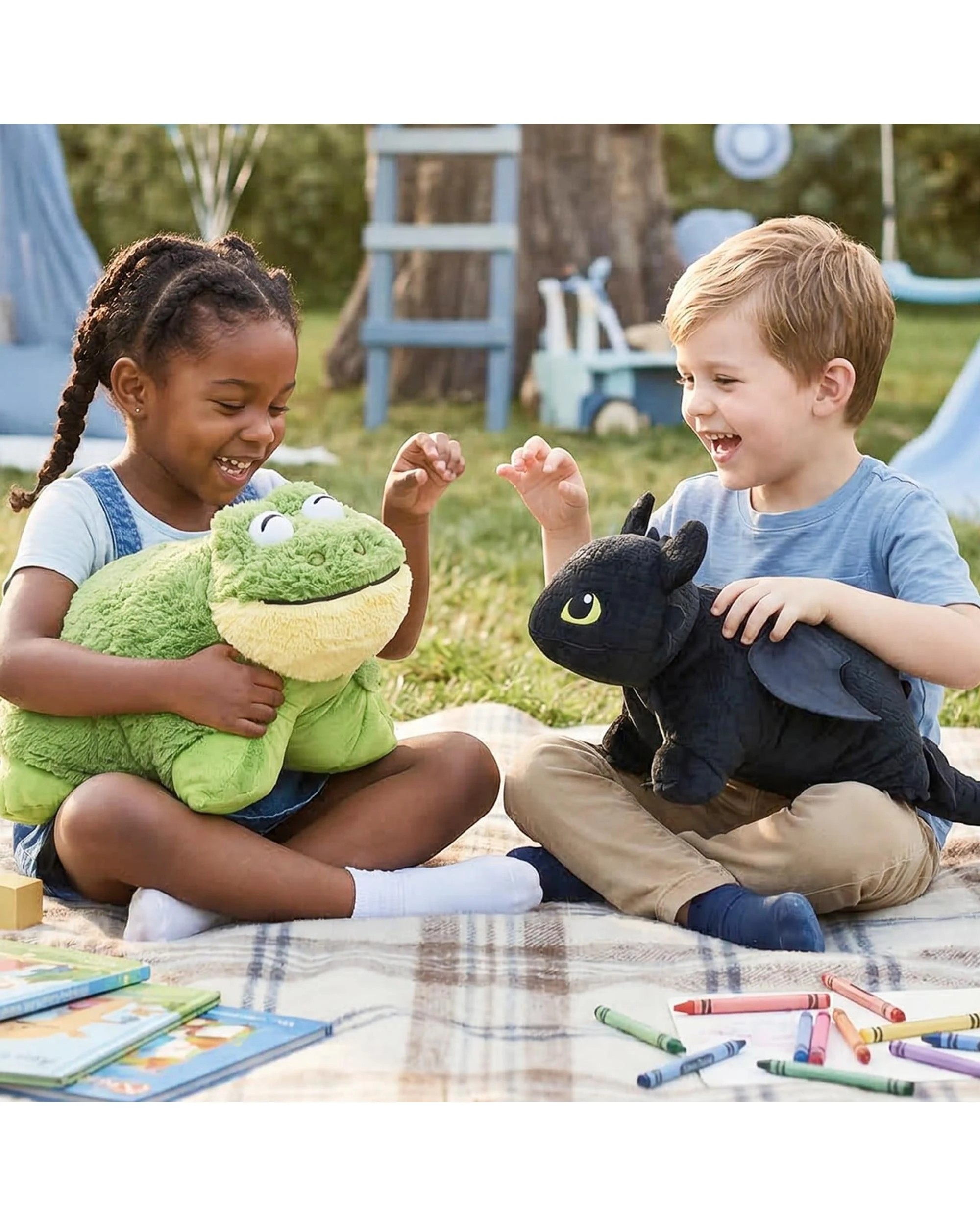 4 Pillow Pets Original Friendly Frog Plush, 4 of 5