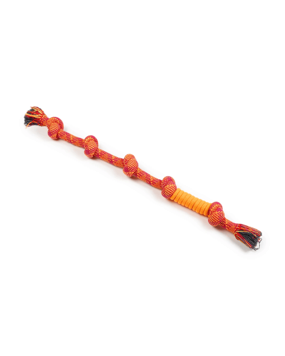 Pet Toy Rope 5 Knot Wrapped