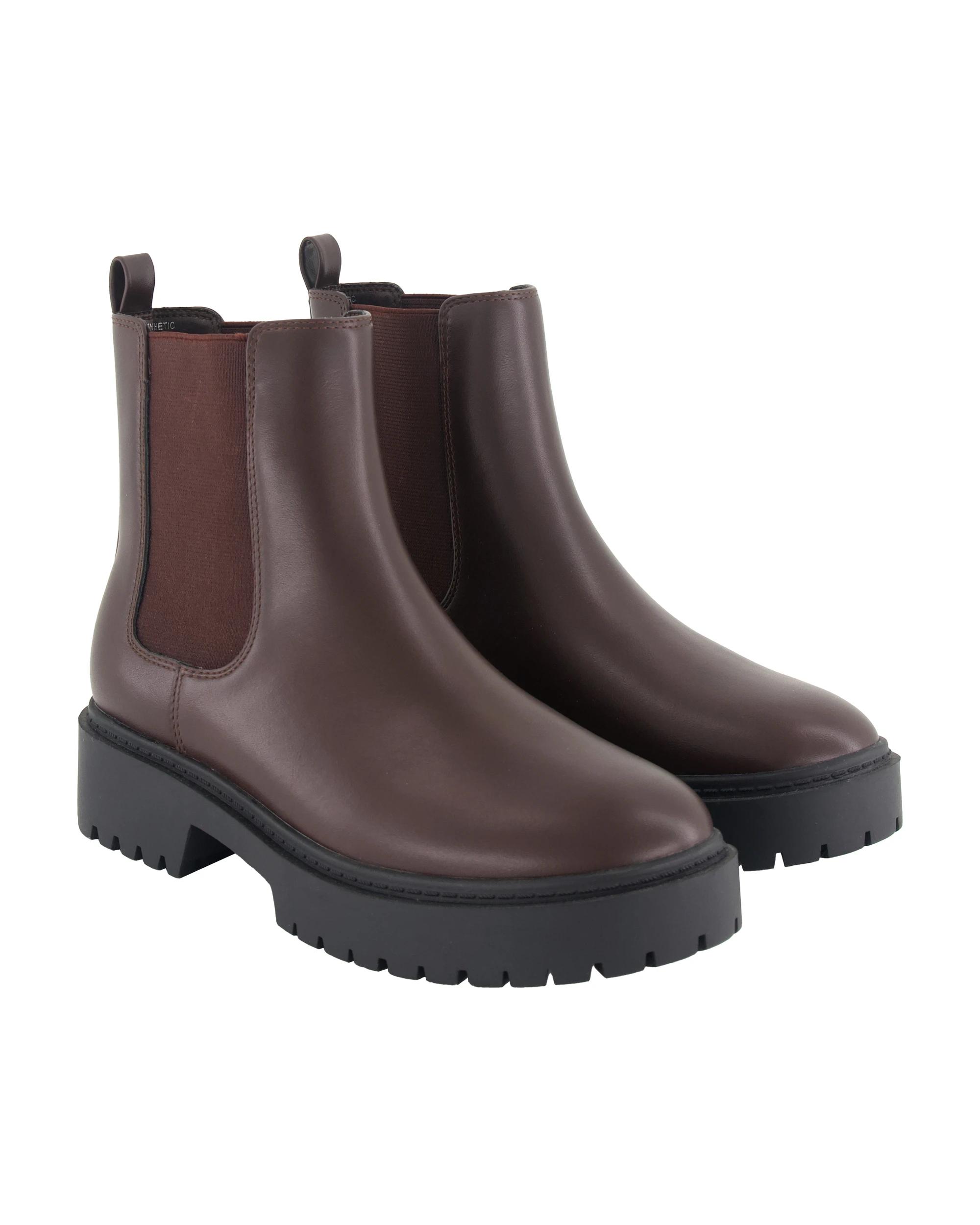 4 Chunky Chelsea Boots Chocolate, 4 of 4