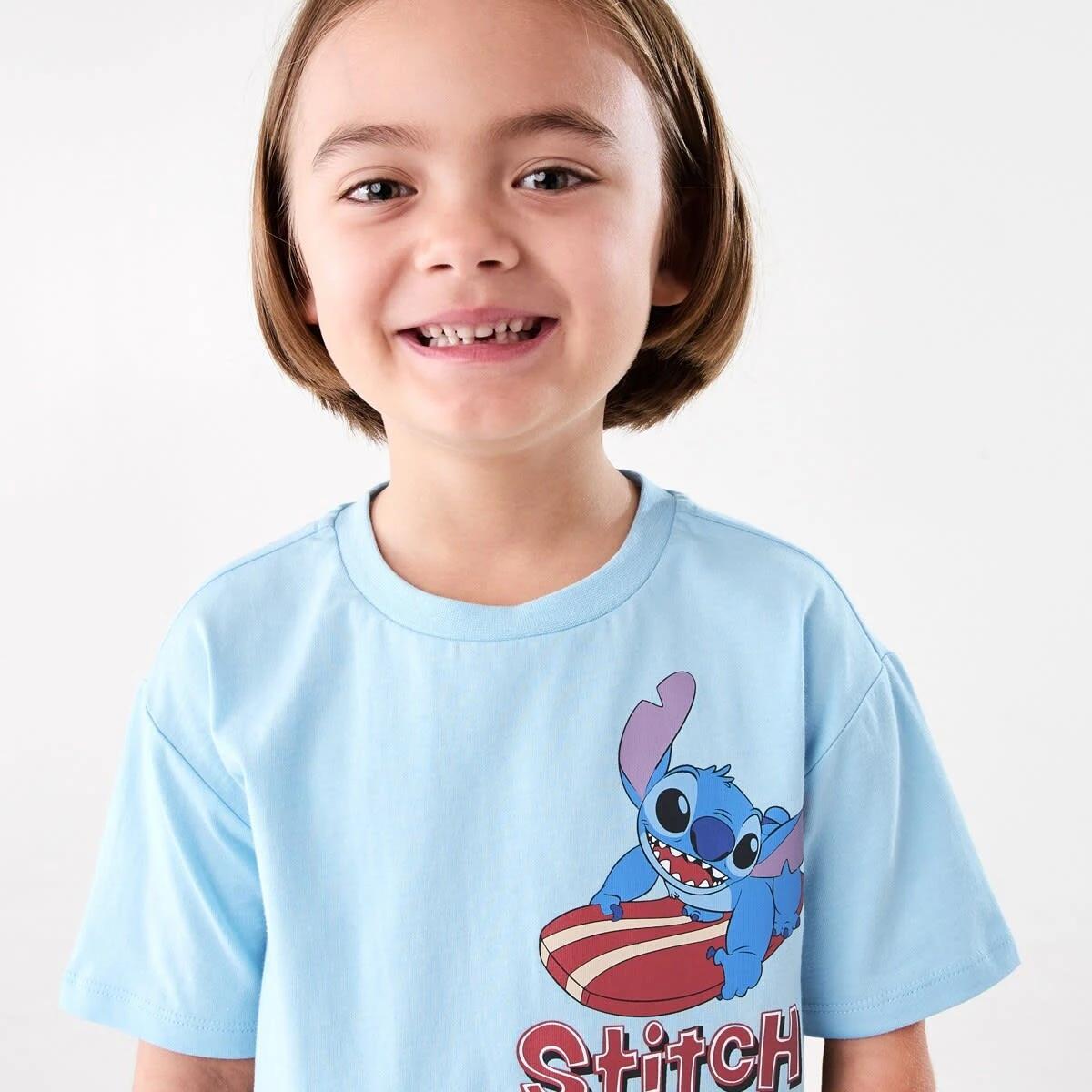 3 Disney Lilo & Stitch License T-shirt SURFING STITCH, 3 of 7