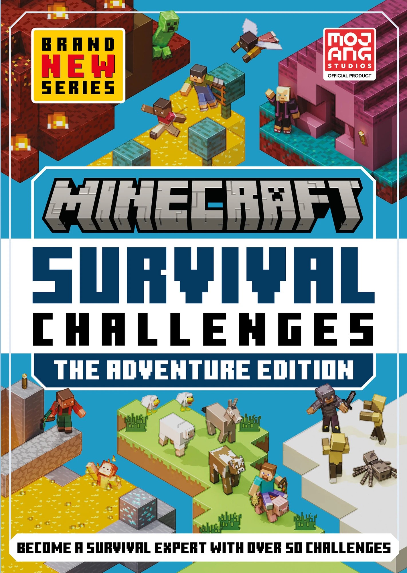 1 Minecraft Survival Challenges: The Adventure Edition - Book