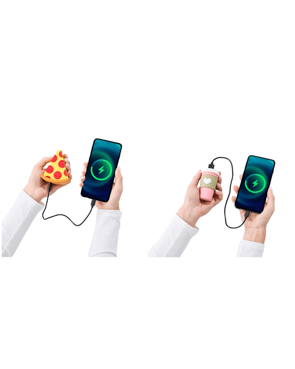 USB-C Novelty Portable Charger - Assorted