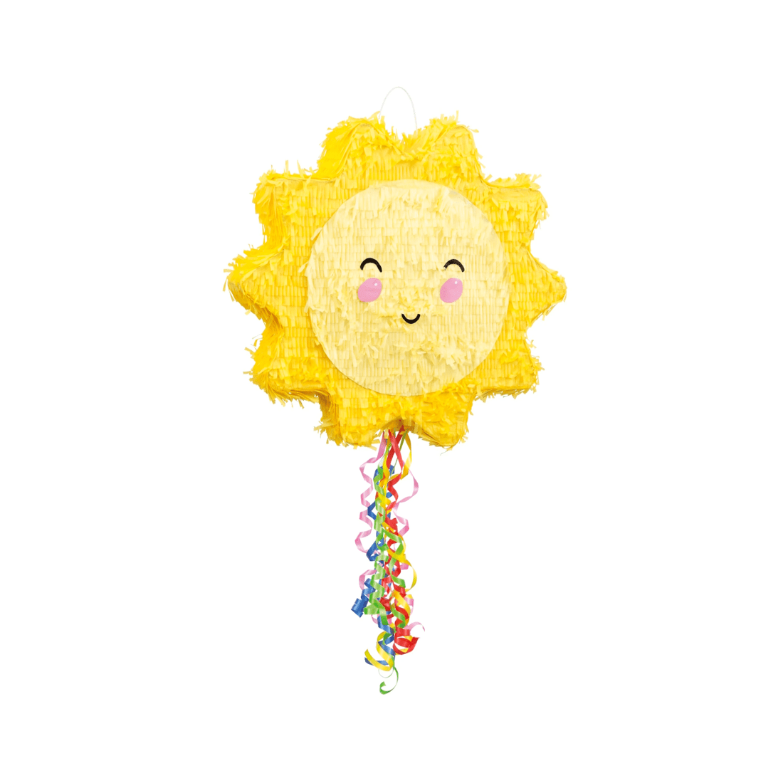 1 Unique Smiling Sun Pull String Pinata, 1 of 1