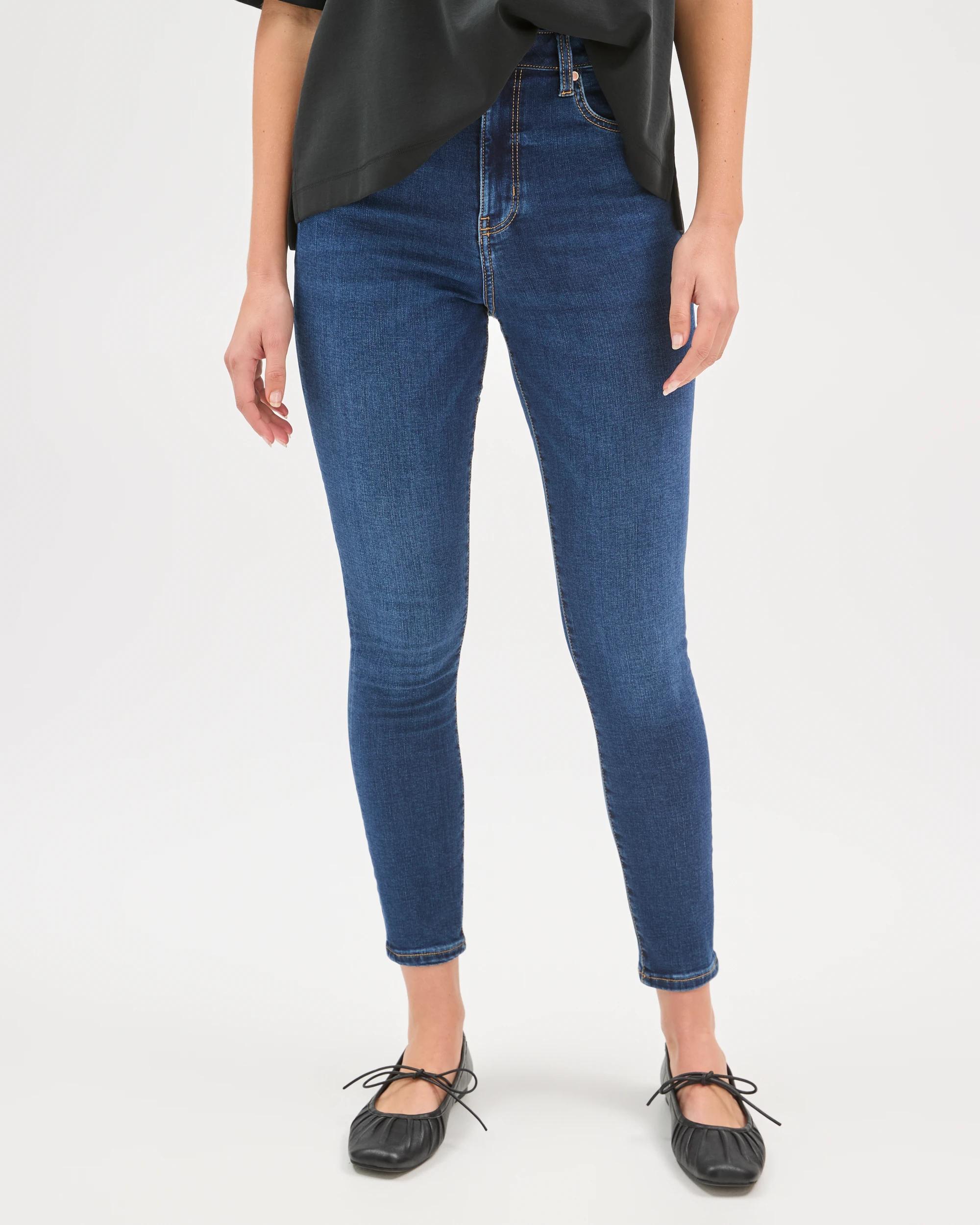 4 Target Denim High Rise Ankle Length Skinny Denim Jeans - Sophie ORIGINAL INDIGO, 4 of 7