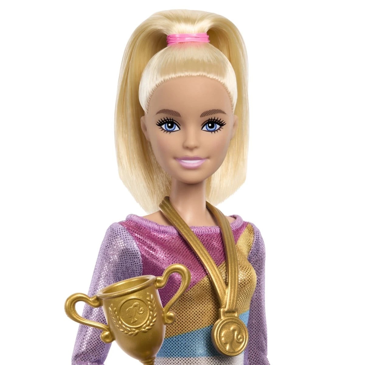 6 Barbie You Can Be Anything: Gymnastics Playset, 6 of 9