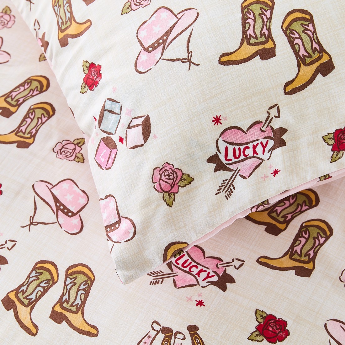 4 Rodeo Cotton Rich Reversible Quilt Cover Set - Queen Bed, 4 of 7