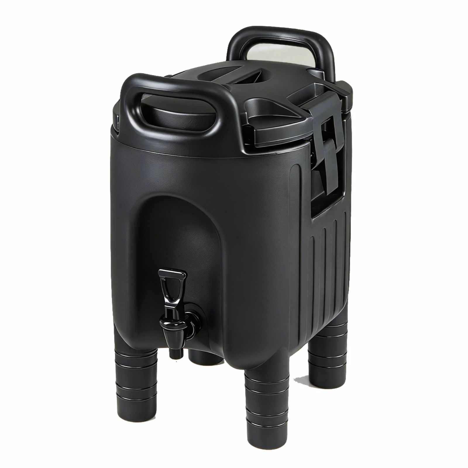 1 Costway 10L Insulated Beverage Dispenser Commercial Iced Thermal Drink Serve Container, 1 of 3