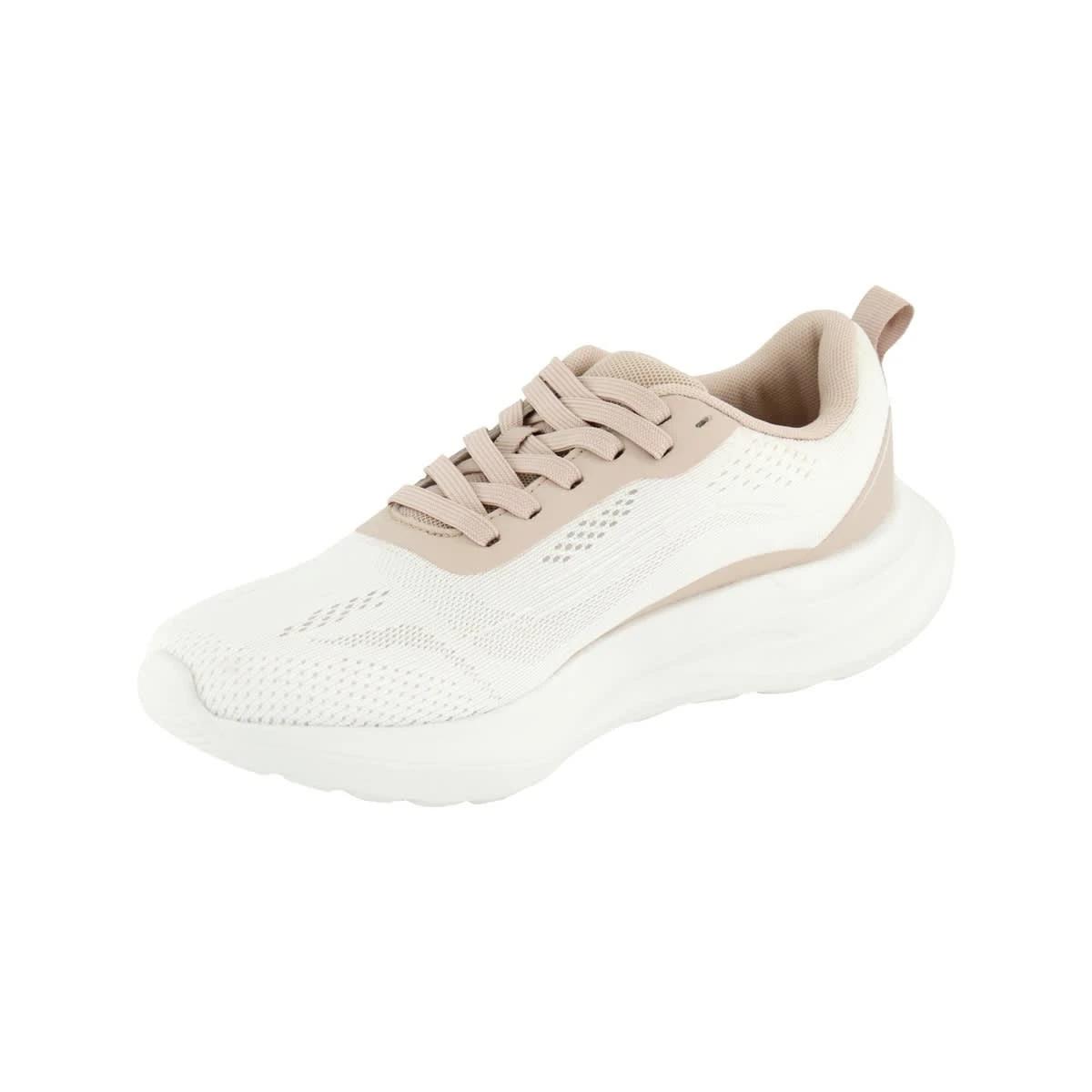 4 Active Womens Runner Shoes FAWN WHITE, 4 of 6