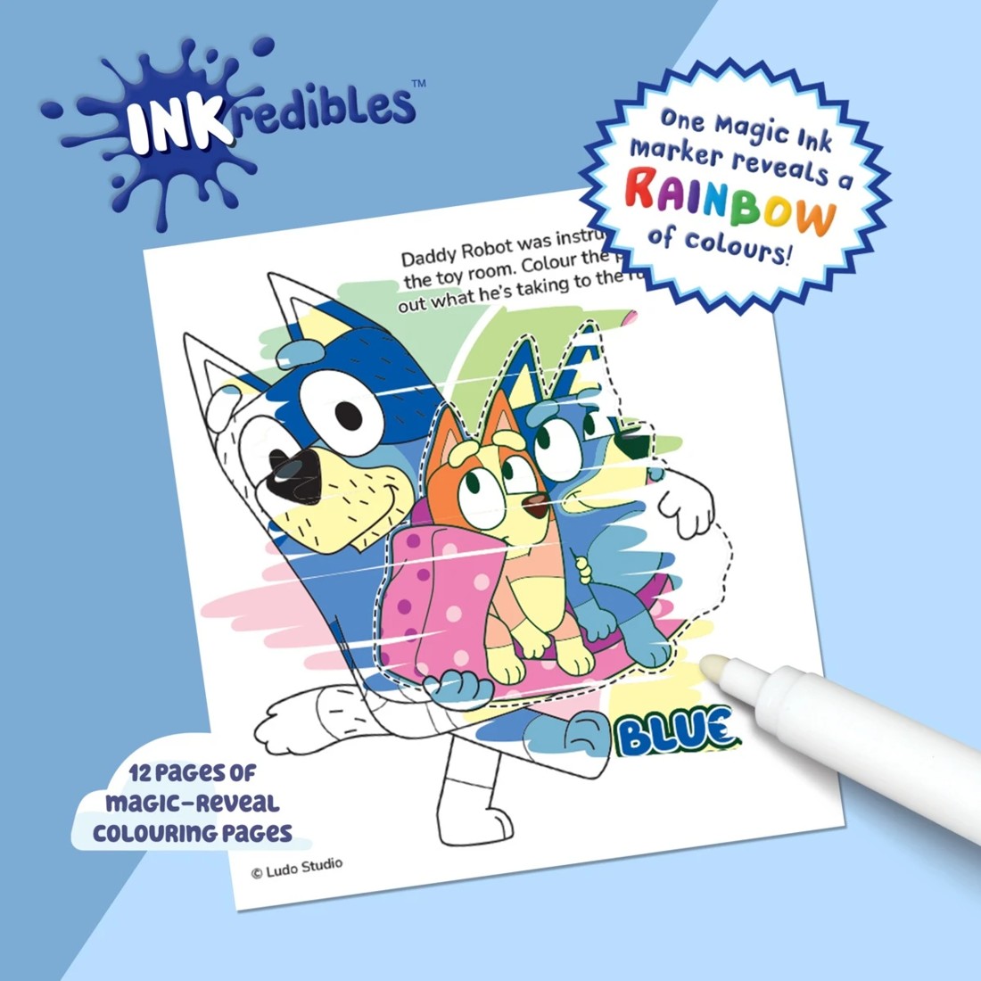 3 INKredibles Bluey Mess-Free Activity Kit - Book, 3 of 9
