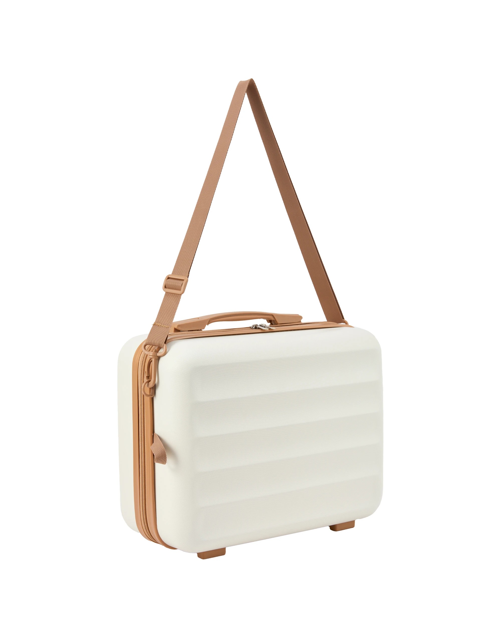 1 Large Travel Hard Case - Cream Beige, 1 of 8