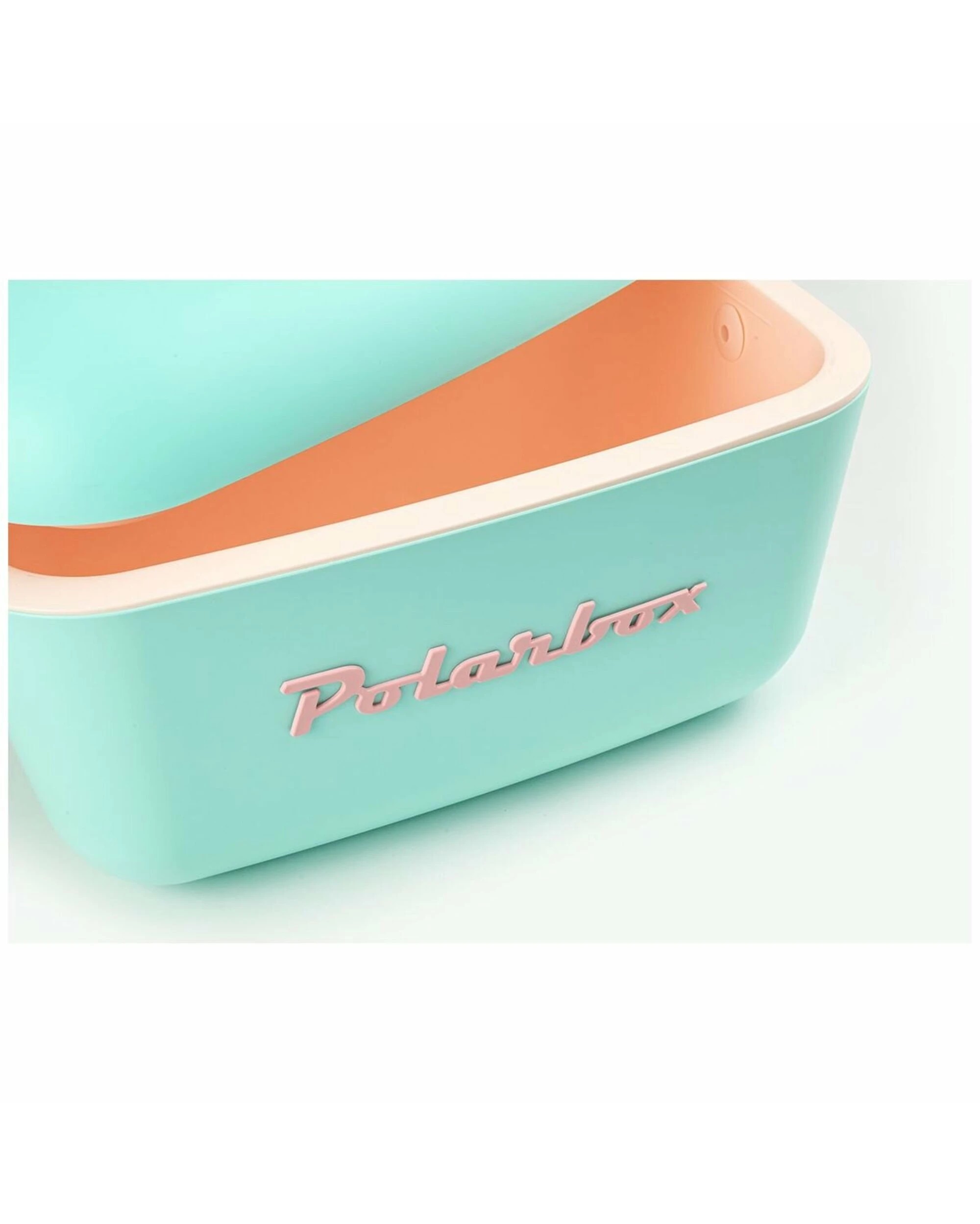 4 Polarbox Classic 12L Cooler Cyan with Rose Logo, 4 of 4