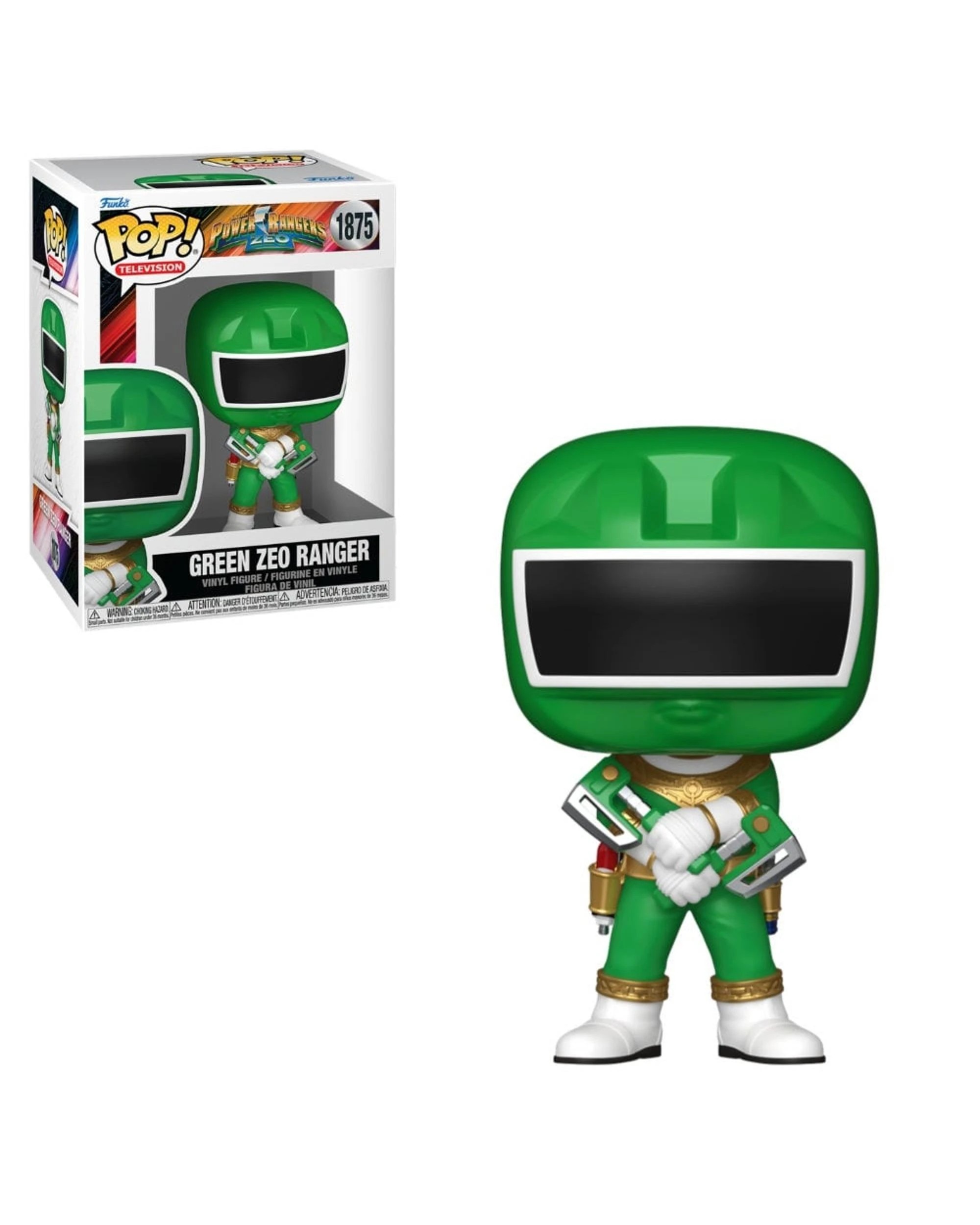 1 Power Rangers Zeo Green Zeo Ranger Funko POP! Vinyl, 1 of 3
