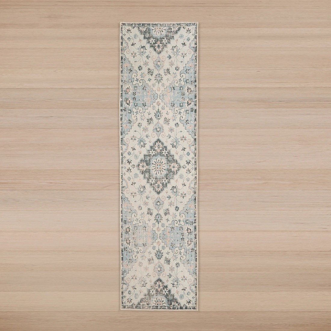 5 Inaya Runner - Blue, 300cm x 80cm, 5 of 8