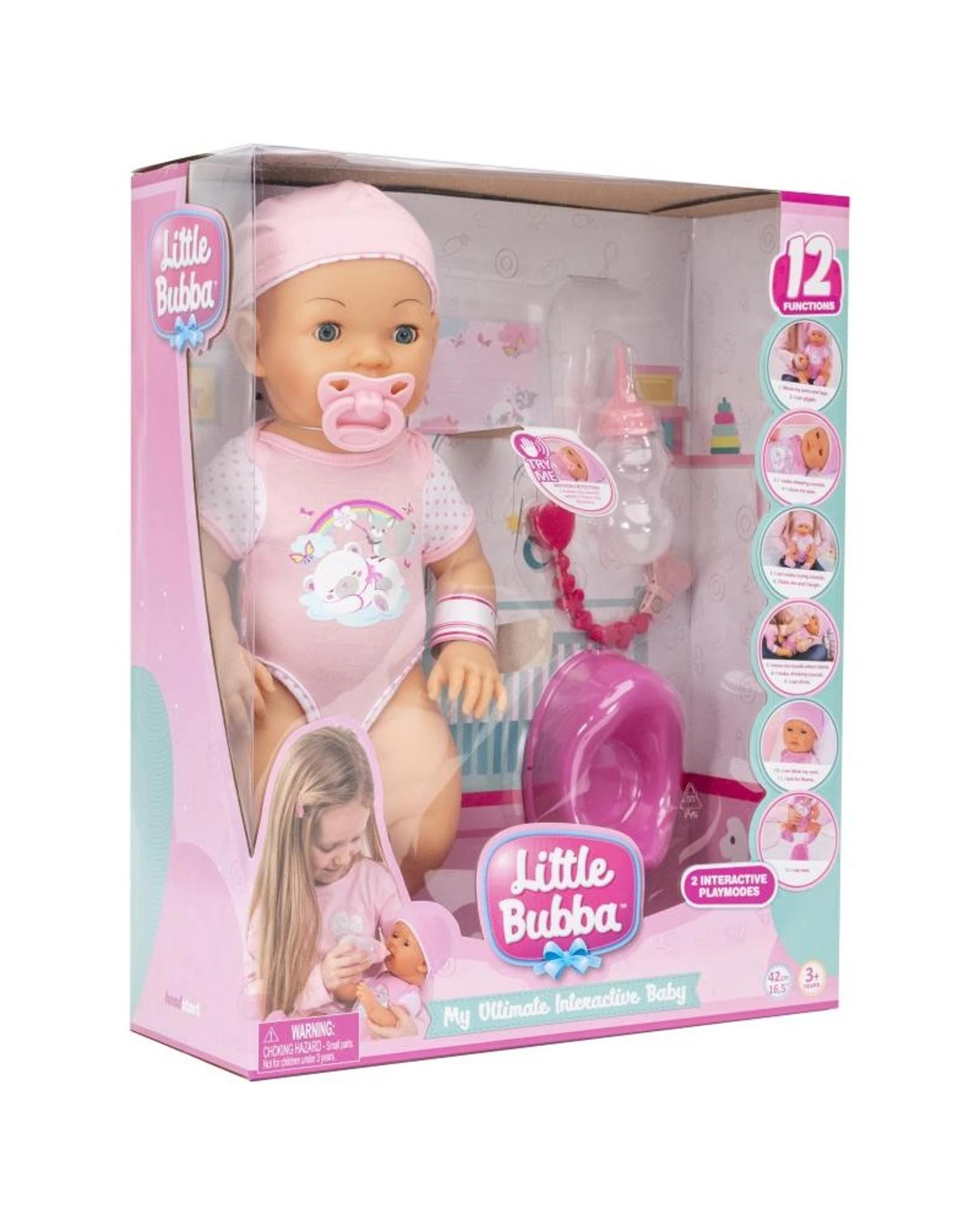 1 Little Bubba My Ultimate Interactive Baby Doll, 1 of 2