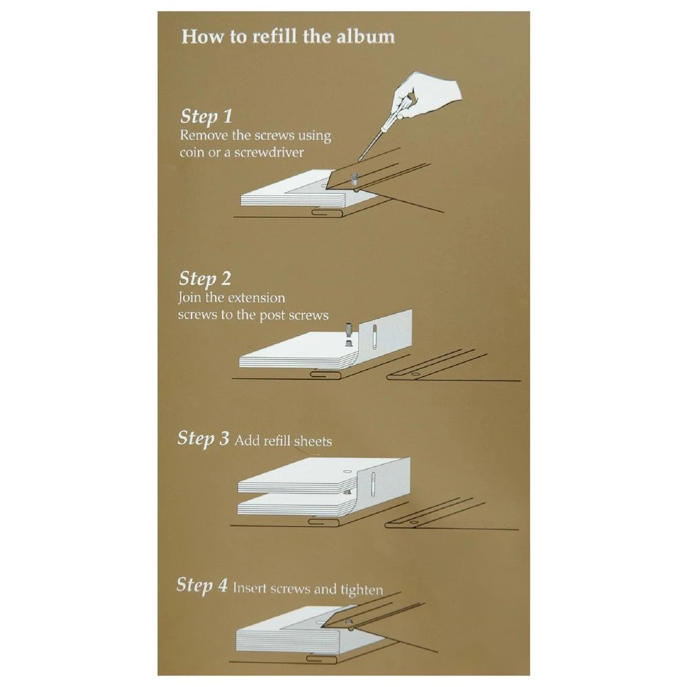 4 UR1 Economy Album Refills 5 Pack, 4 of 5