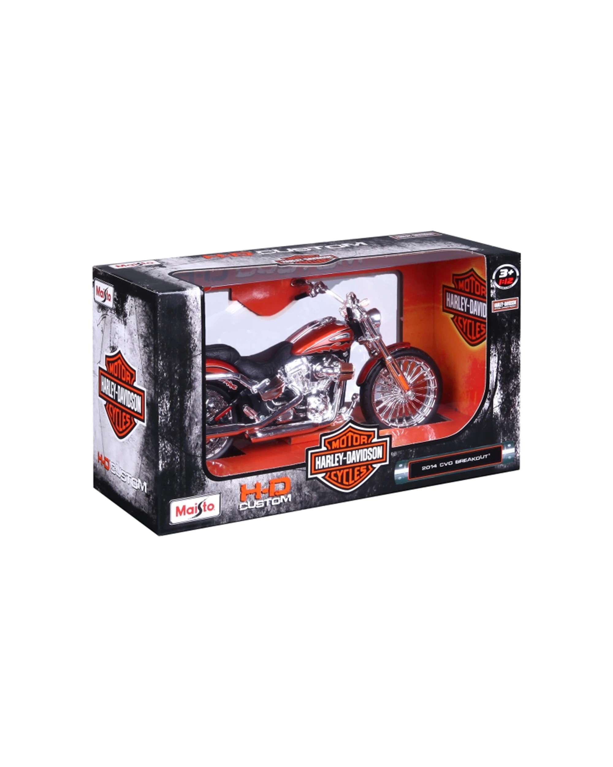 1 Maisto Motorcycle 2014 CVO Breakout Diecast Model Replica Harley Bike - Multi, 1 of 2