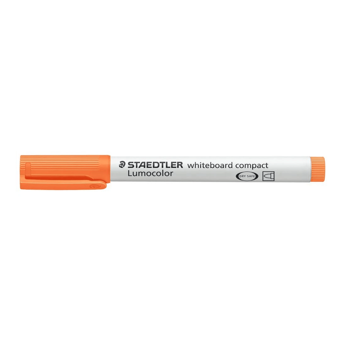 2 Staedtler Lumocolor Compact Whiteboard Marker Orange, 2 of 7
