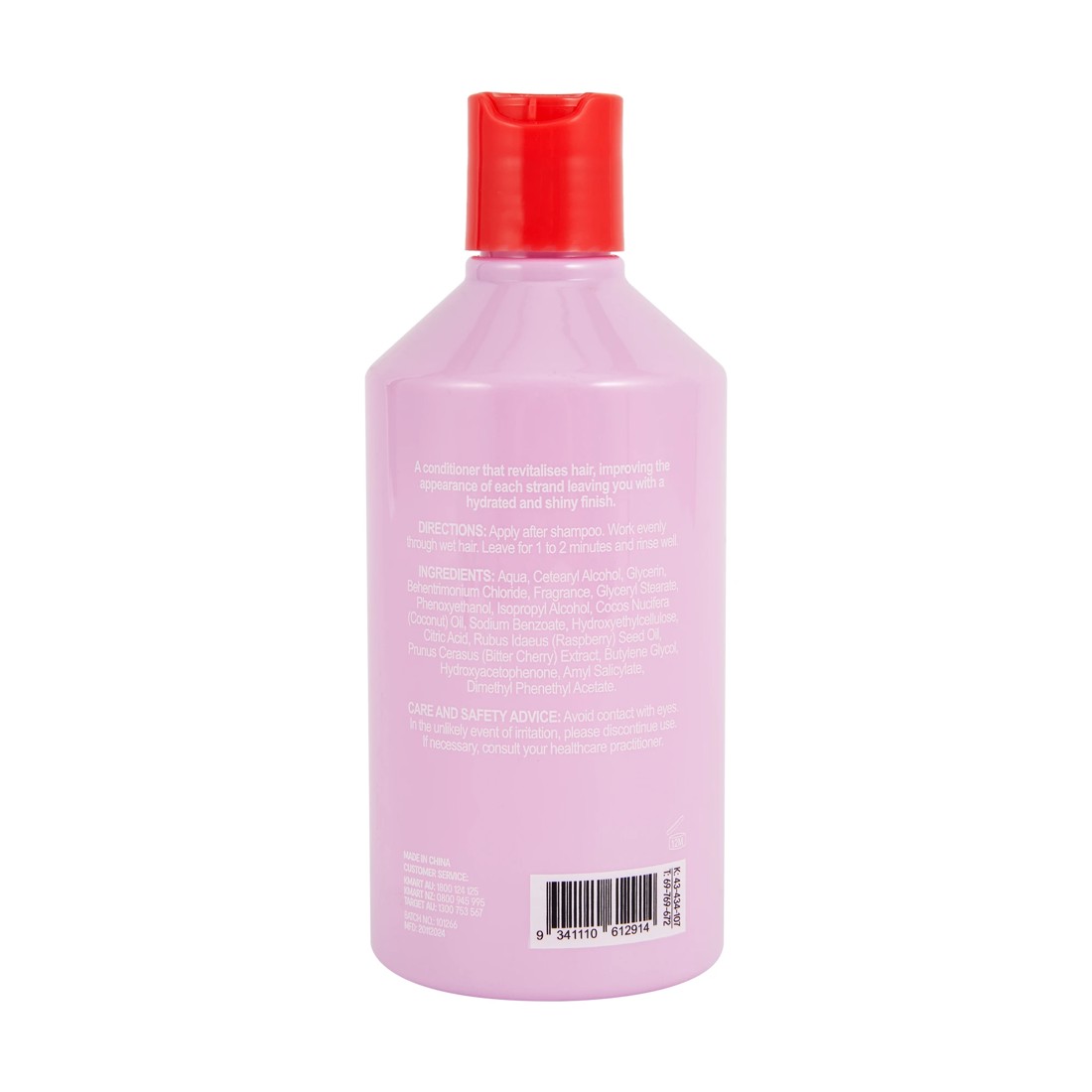 3 OXX Haircare Cherry Bomb Nourishing Conditioner 300ml - Cherry and Raspberry Scented, 3 of 4