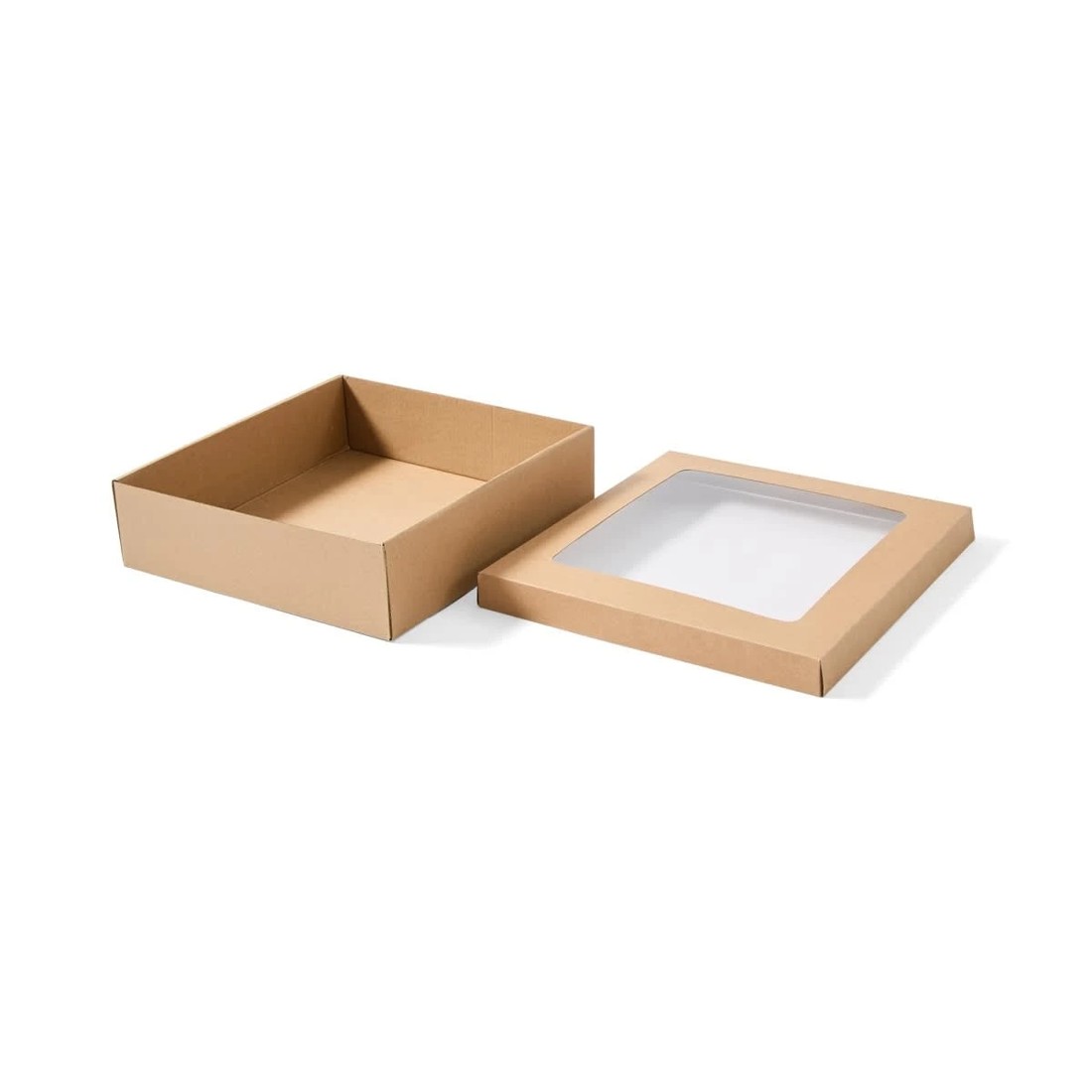 3 2 Pack Large Square Grazing Boxes with Lids, 3 of 8