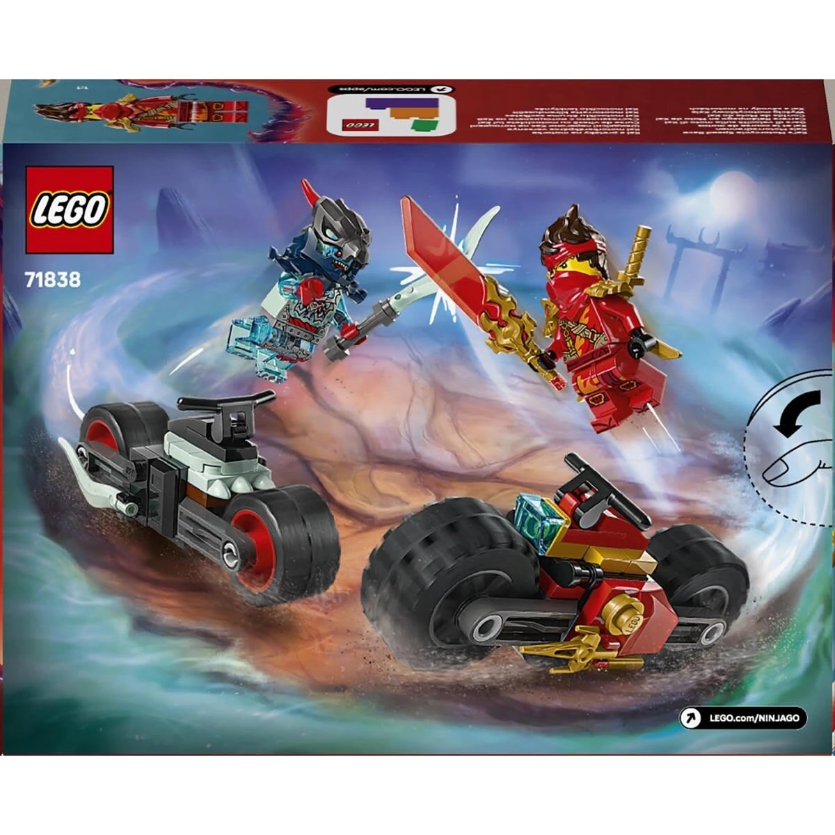 11 LEGO NINJAGO Kai’s Motorcycle Speed Race 71838, 11 of 11