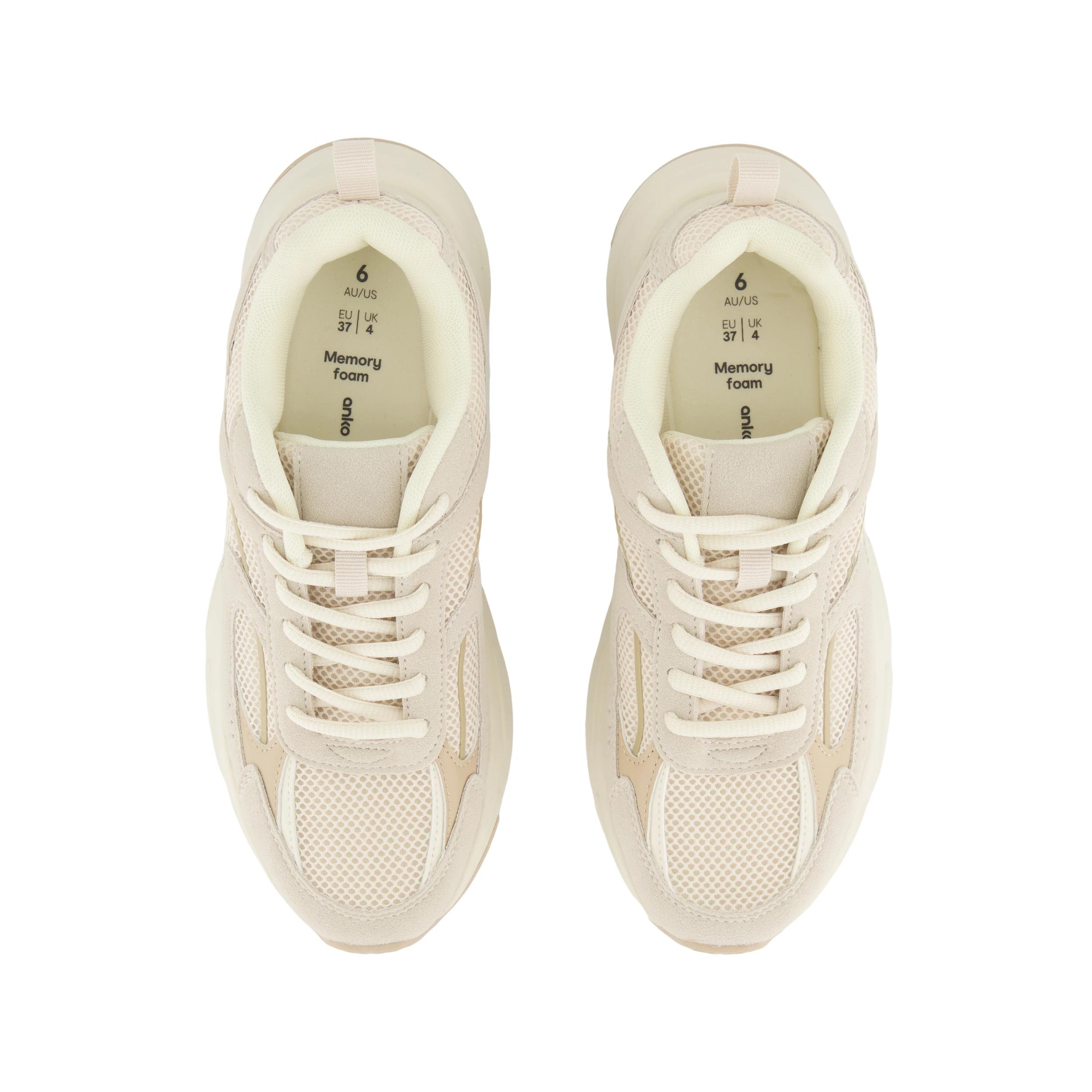 3 Mesh Sneakers Light Bge, 3 of 5