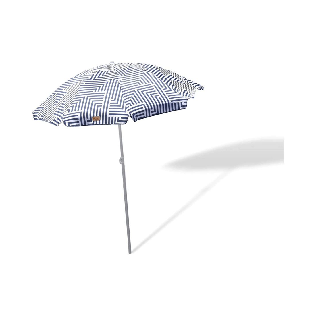 1 BR Outdoor Outdoor Garden Beach Umbrella with Tilt and Carry Bag, 1 of 9