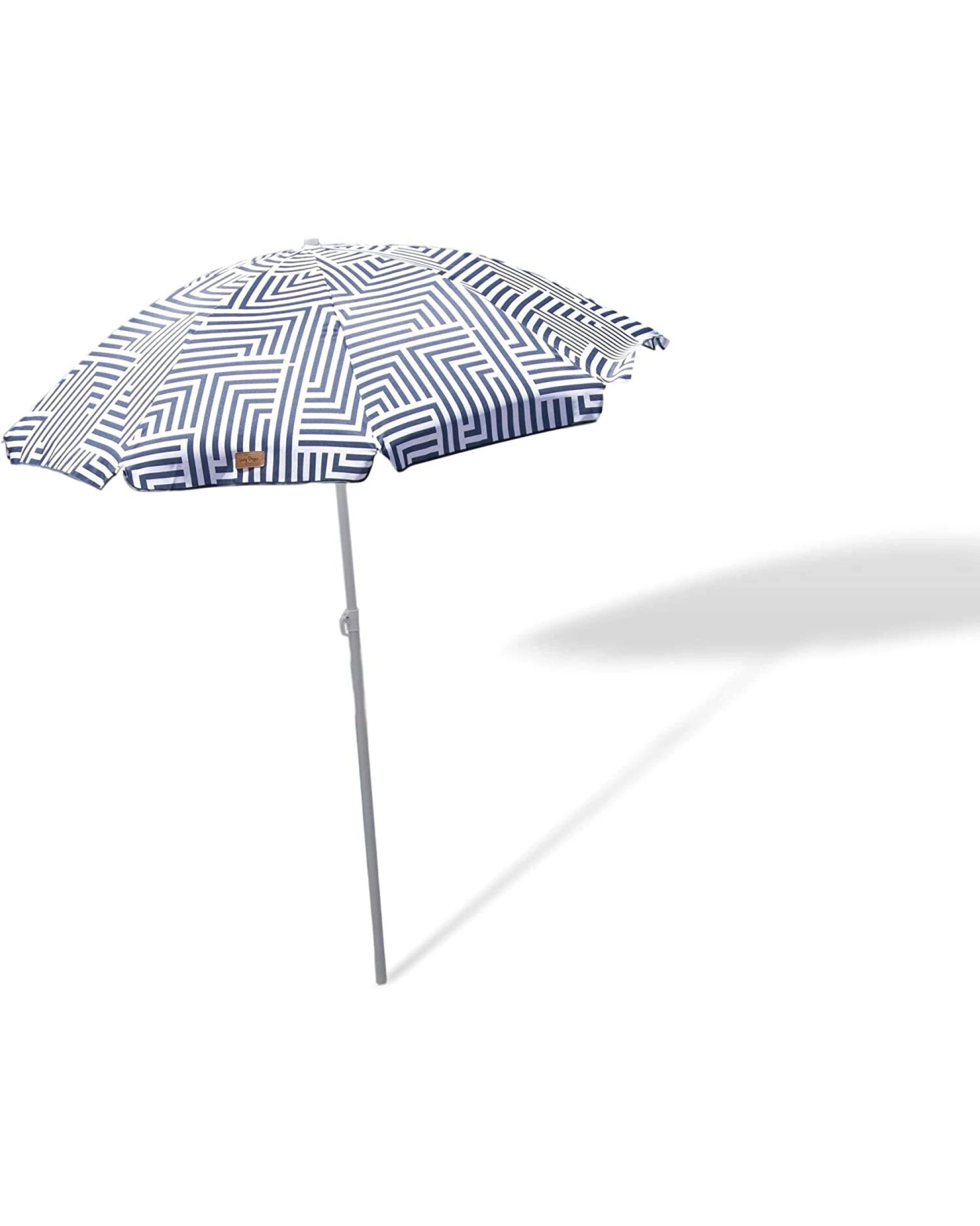 1 BR Outdoor Outdoor Garden Beach Umbrella with Tilt and Carry Bag, 1 of 8