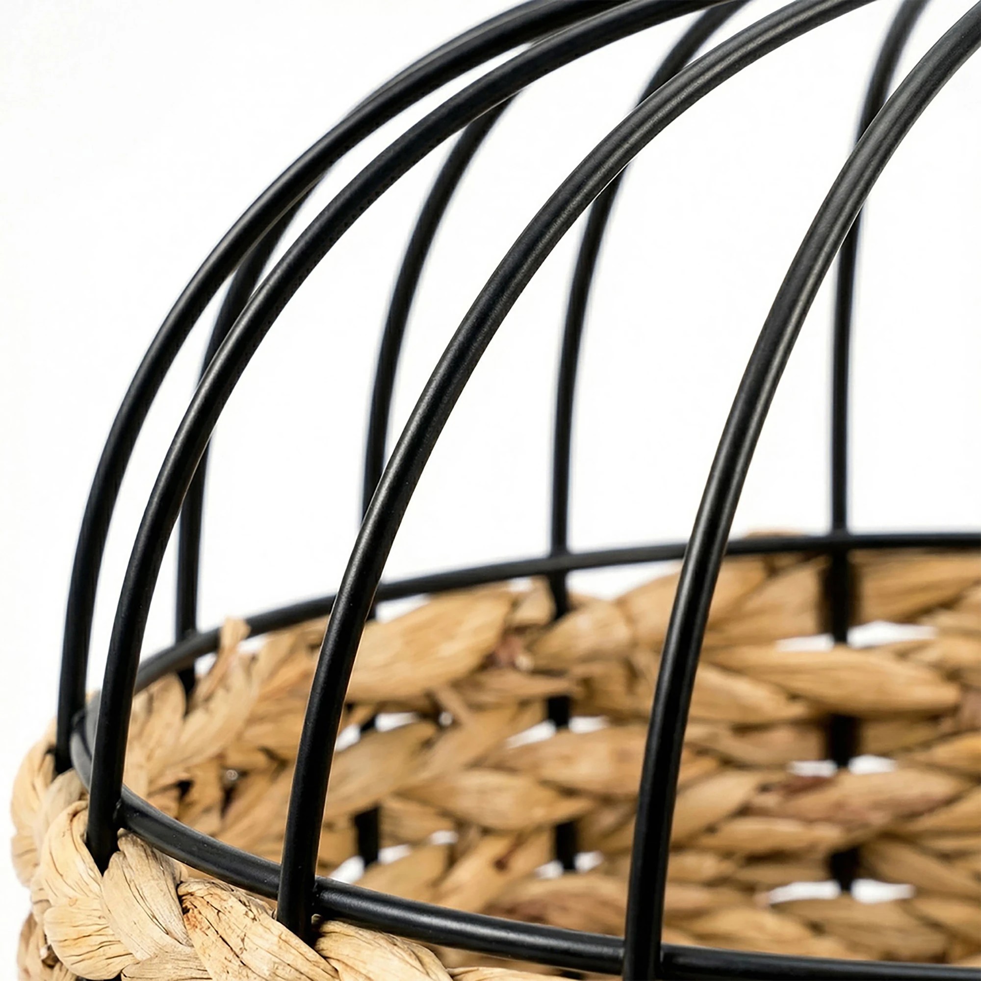 4 Emitto Small Ceiling Light Shade Vintage Lamp Shade Light Cover Pendant Decor - Black, 4 of 5