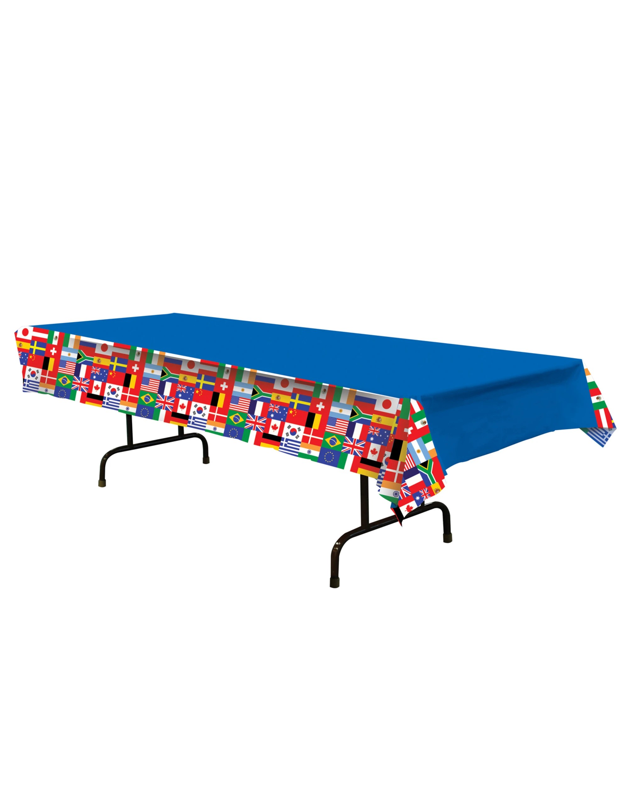 1 Beistle International Flags Plastic Tablecloth, 1 of 1