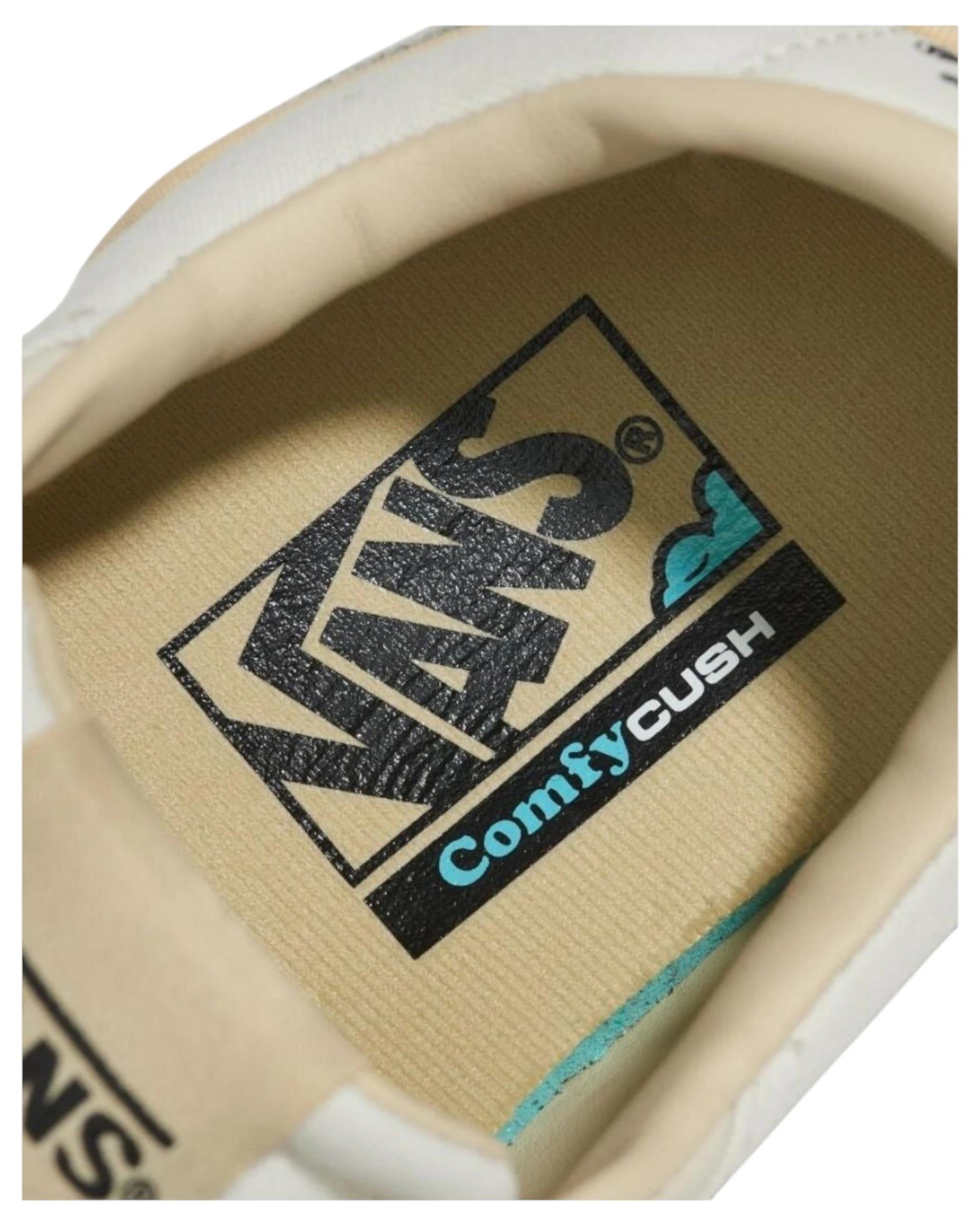 6 Vans Mens Lowland ComfyCush JMP R Vintage Marshmallow Lace Up Shoes VINTAGE MARSHMALLOW, 6 of 7