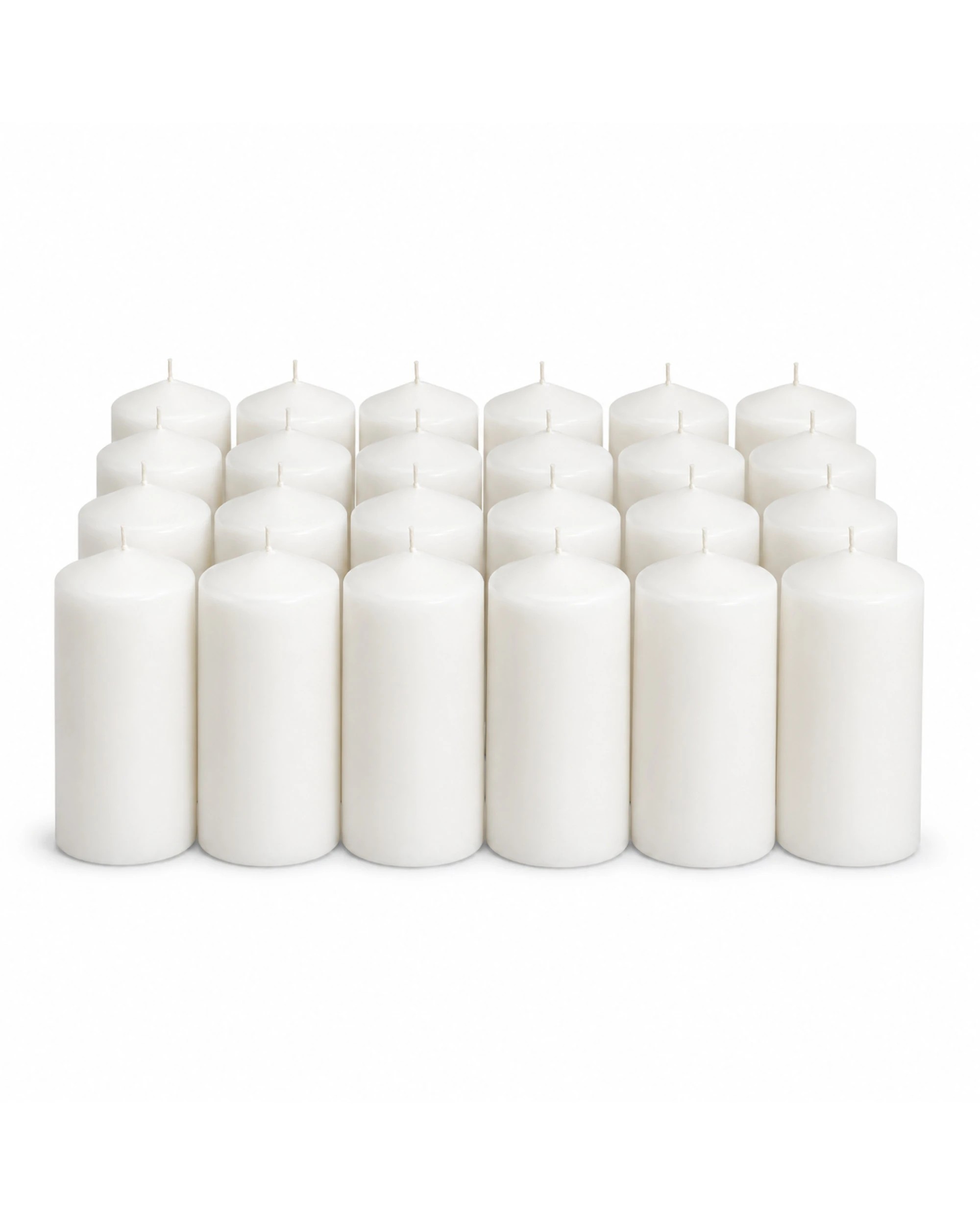 1 BR Home 24x Pillar Candles 3"x6" 72 Hours Burn Time, 1 of 2