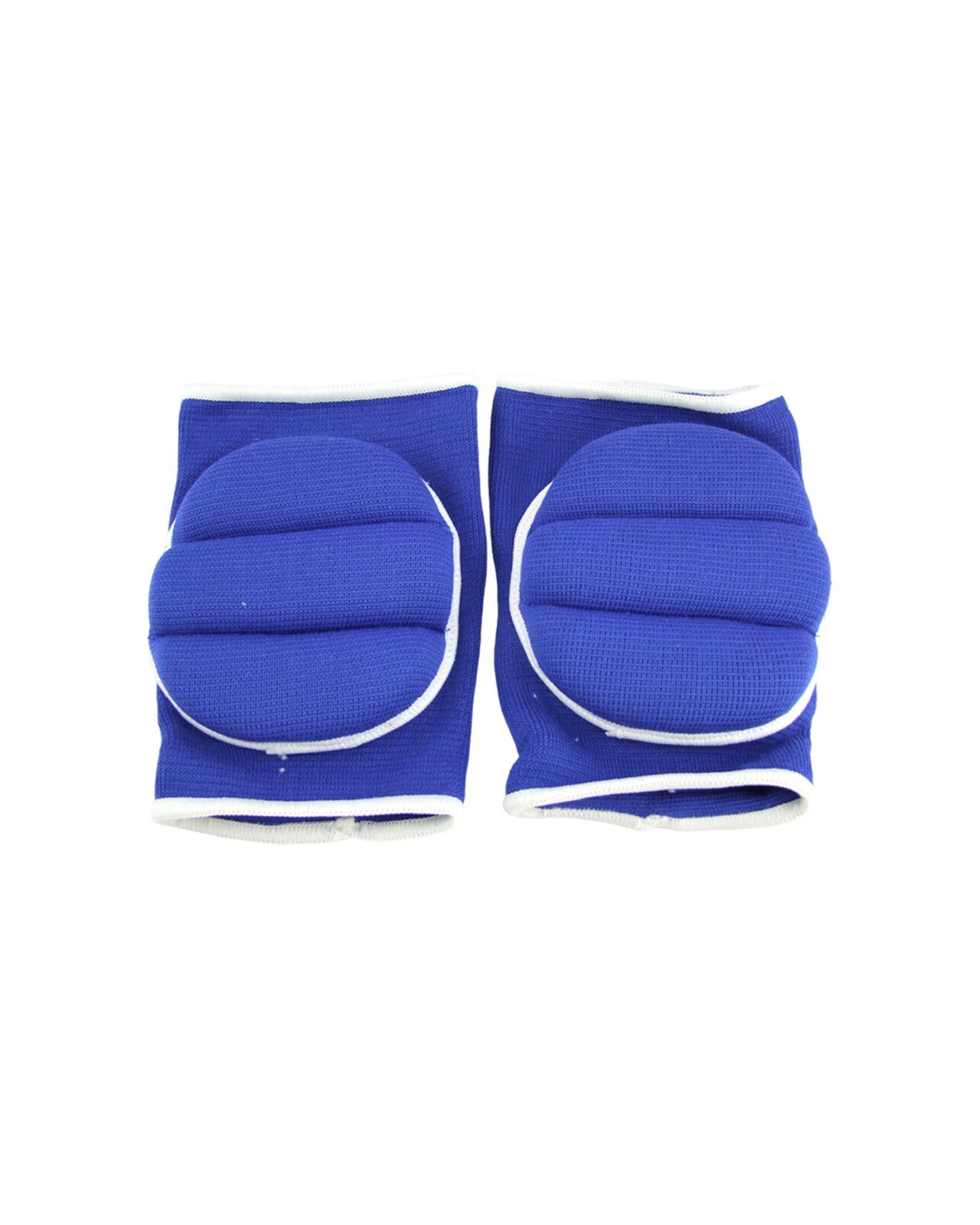 2 Regent 2PK Sports Knee Support Pads Football Gear Protector Pair Junior - Blue, 2 of 4
