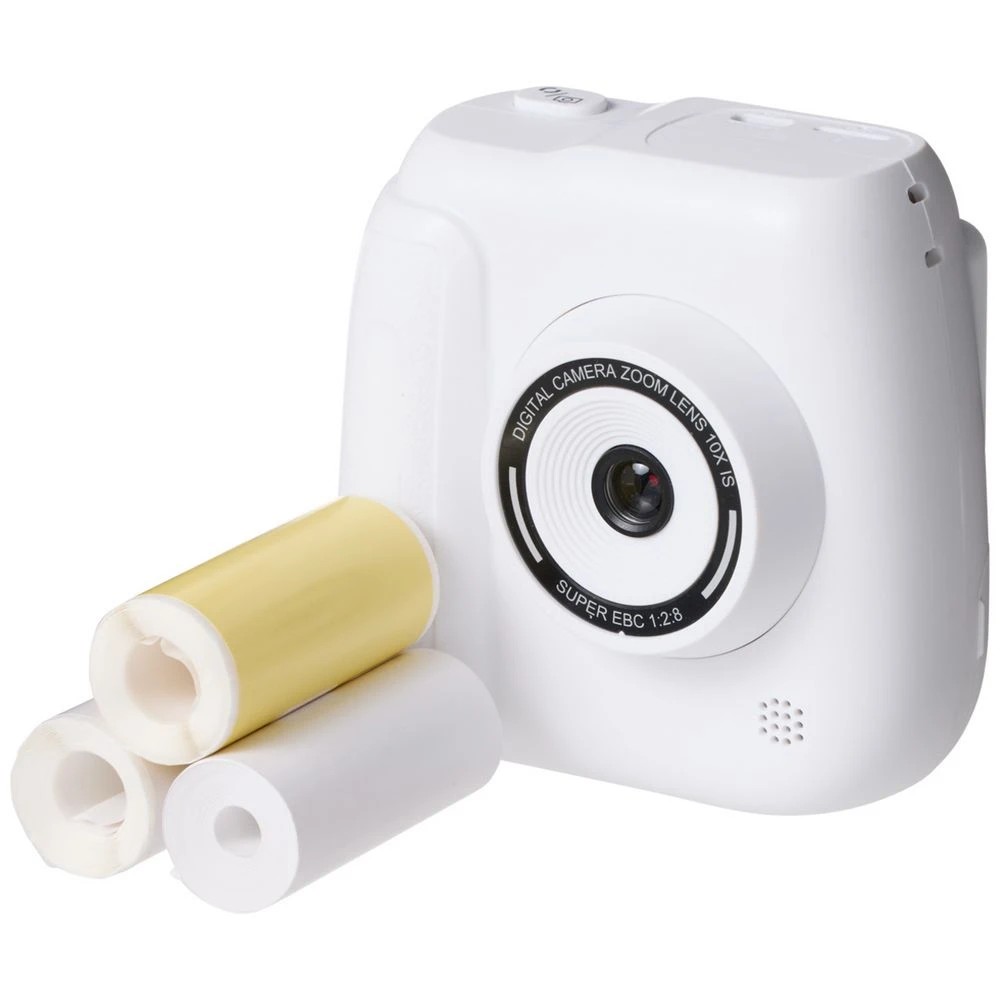 Qudo Kids Instant Print Camera White - Kmart